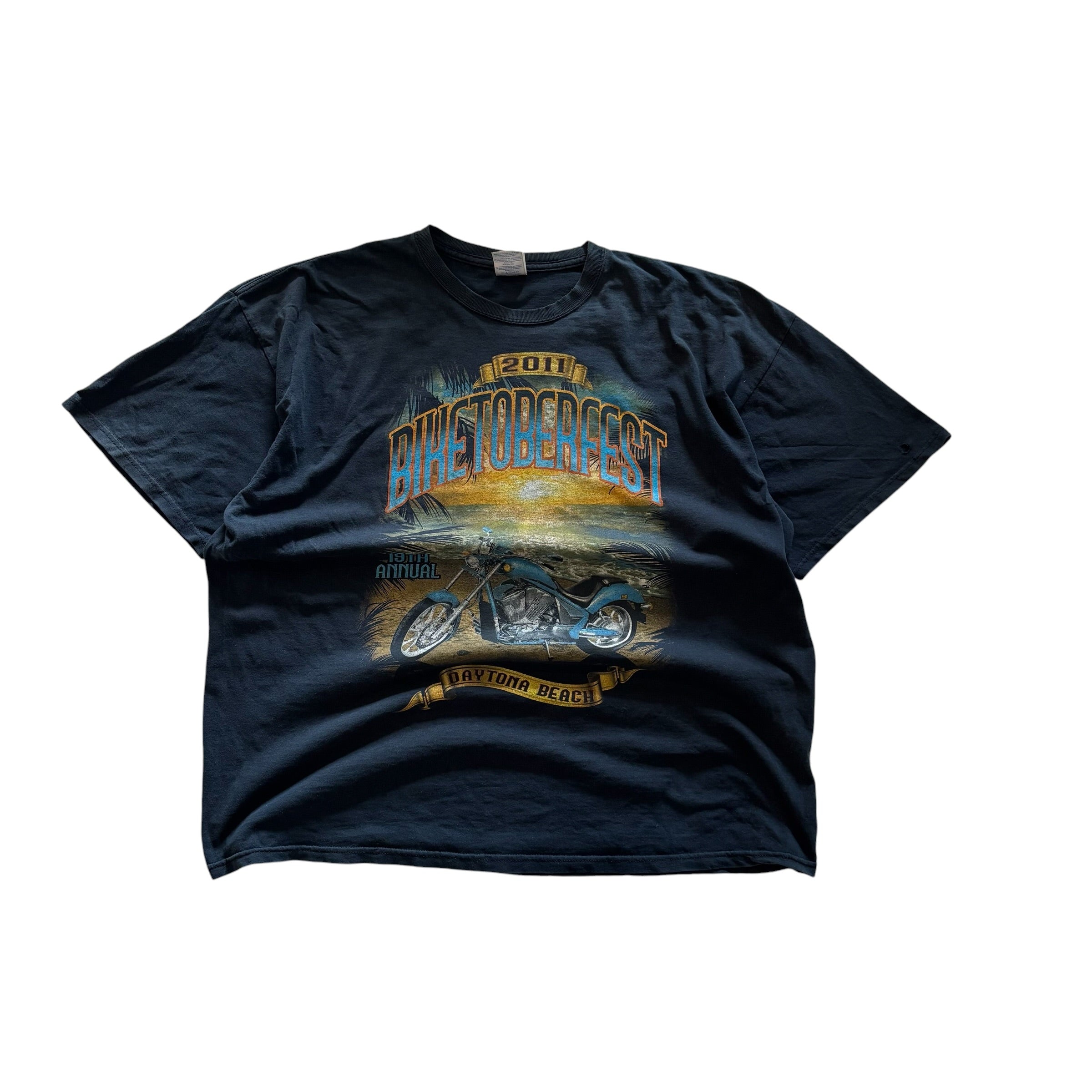 Black Bike Toberfest Graphic T-shirt (XXL) – My Little Thrifter