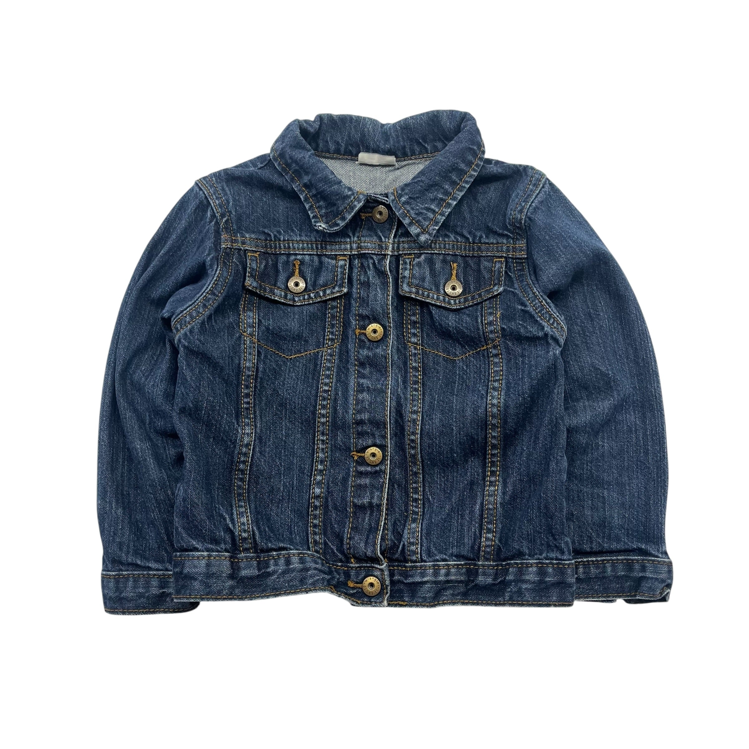 Vintage Wrangler Dark Wash Denim Jacket (2-3)