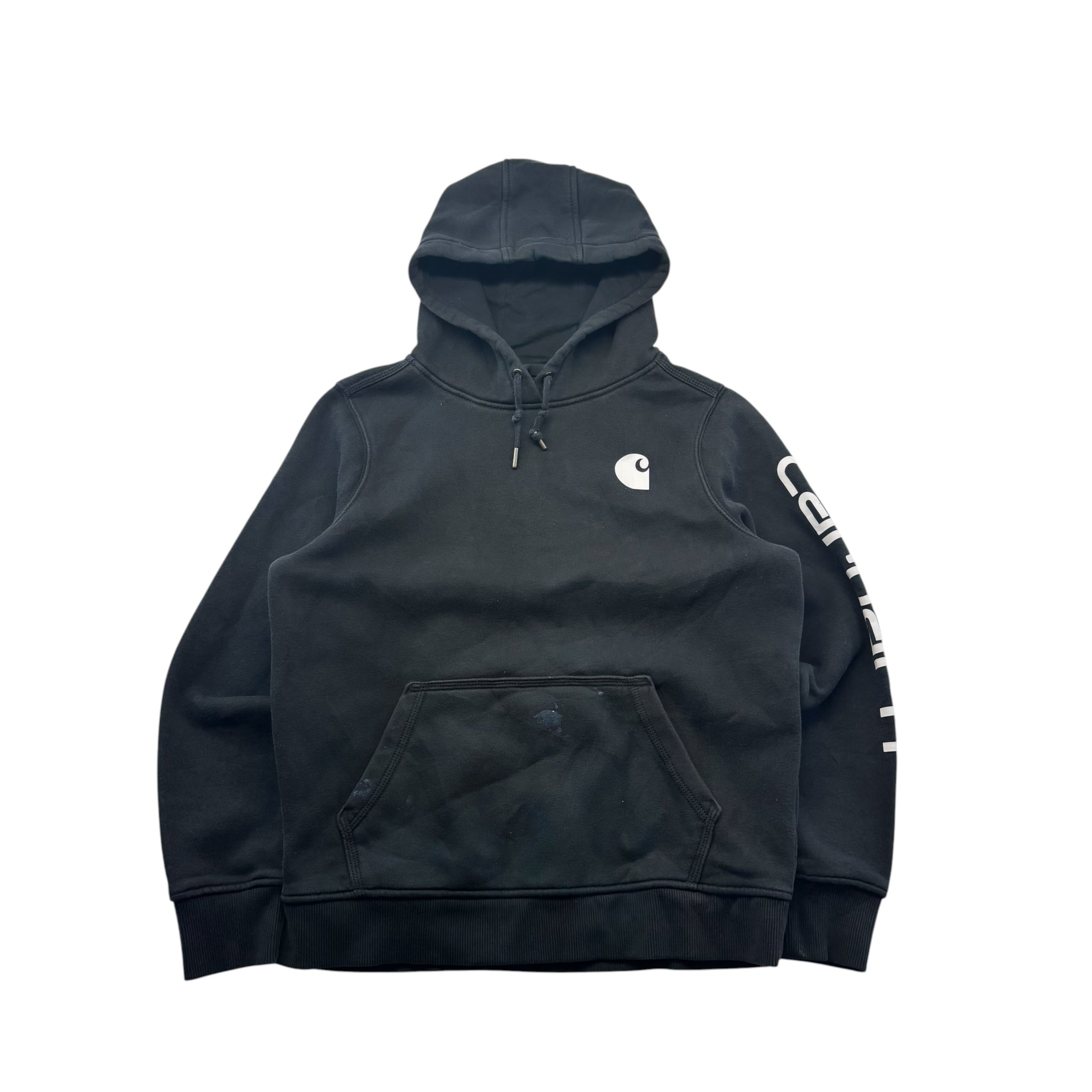 Carhartt Black Logo Hoodie (12)