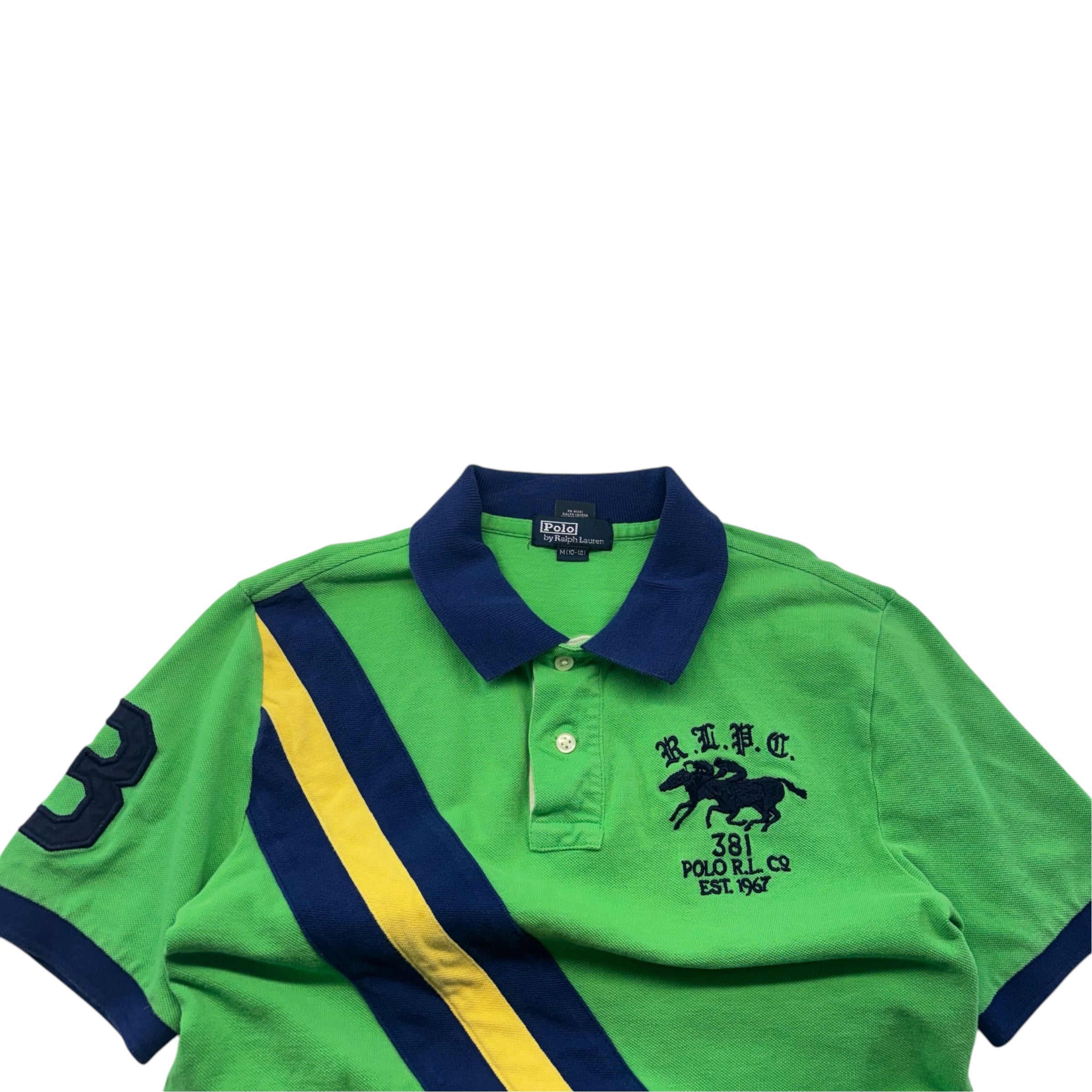 Ralph Lauren Green Polo (10-12)