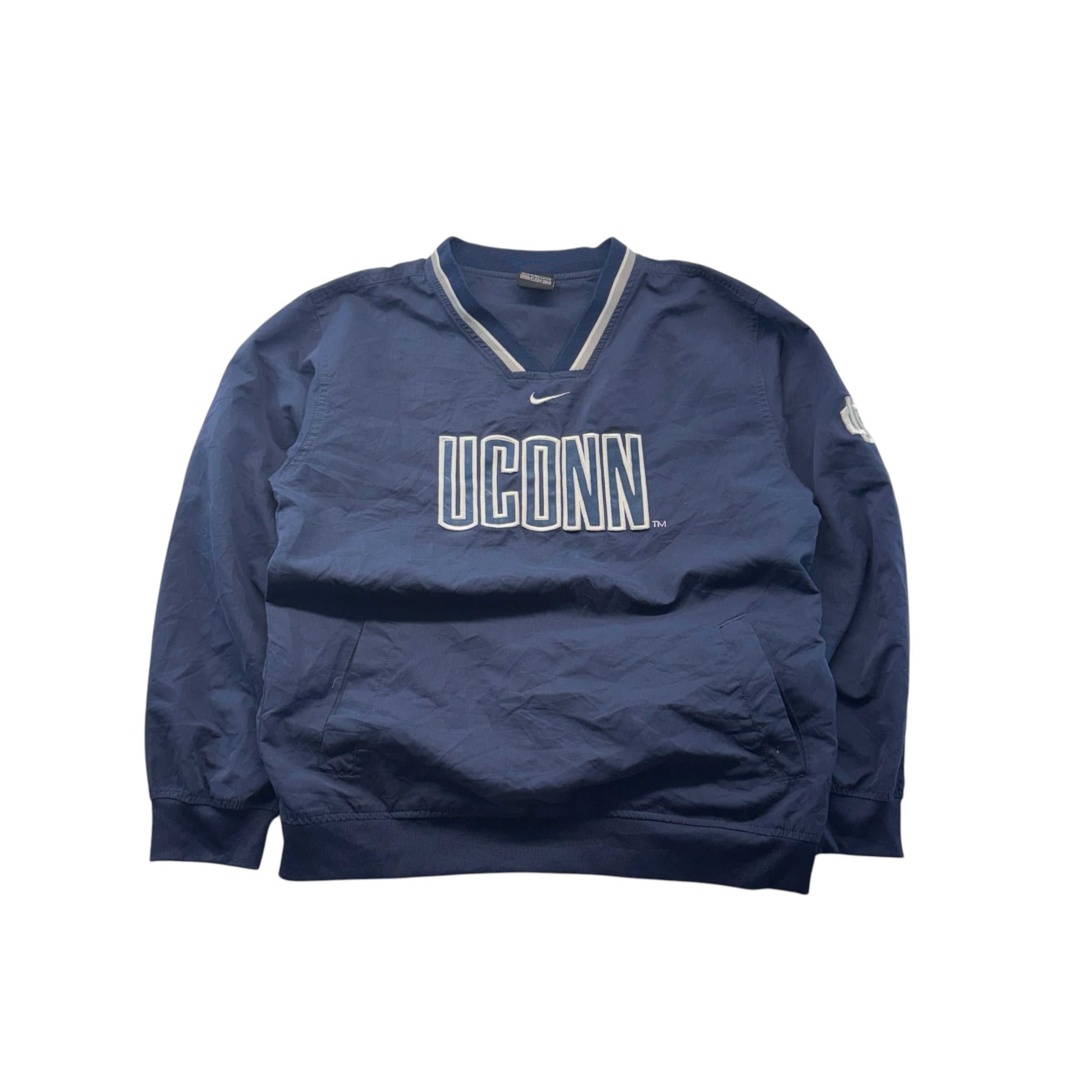 Nike Navy Pull Over Windbreaker (8-10)