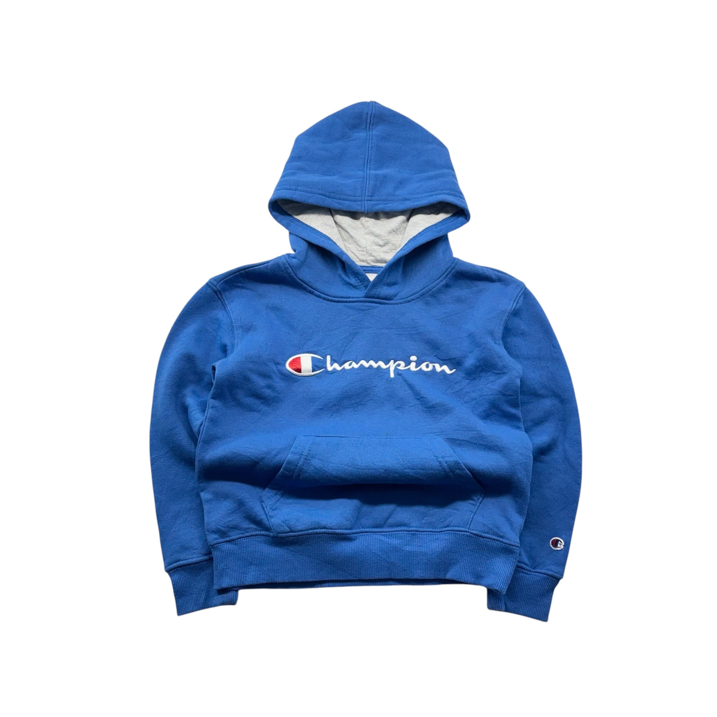 Champion Blue Logo Hoodie (6)