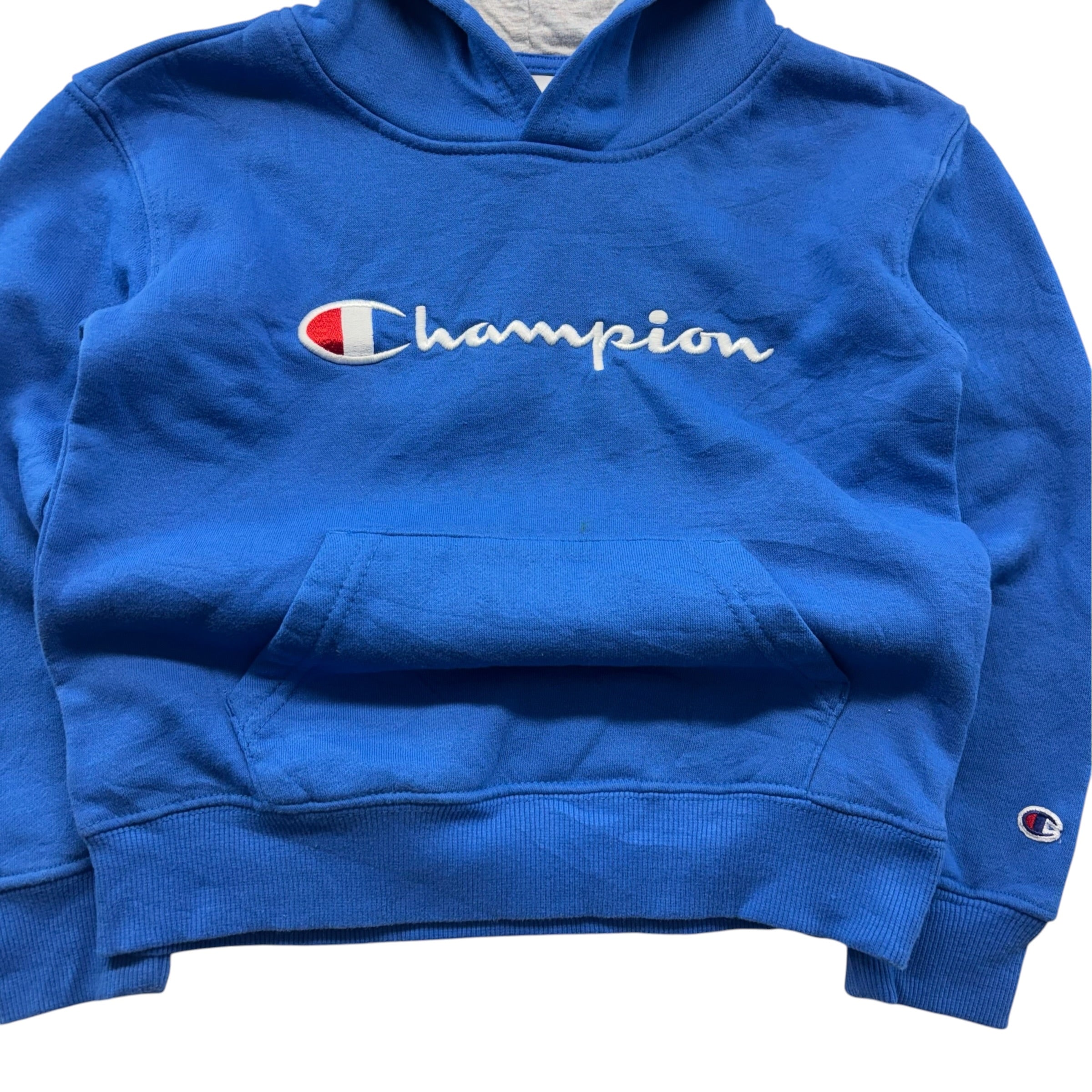 Champion Blue Logo Hoodie (6)