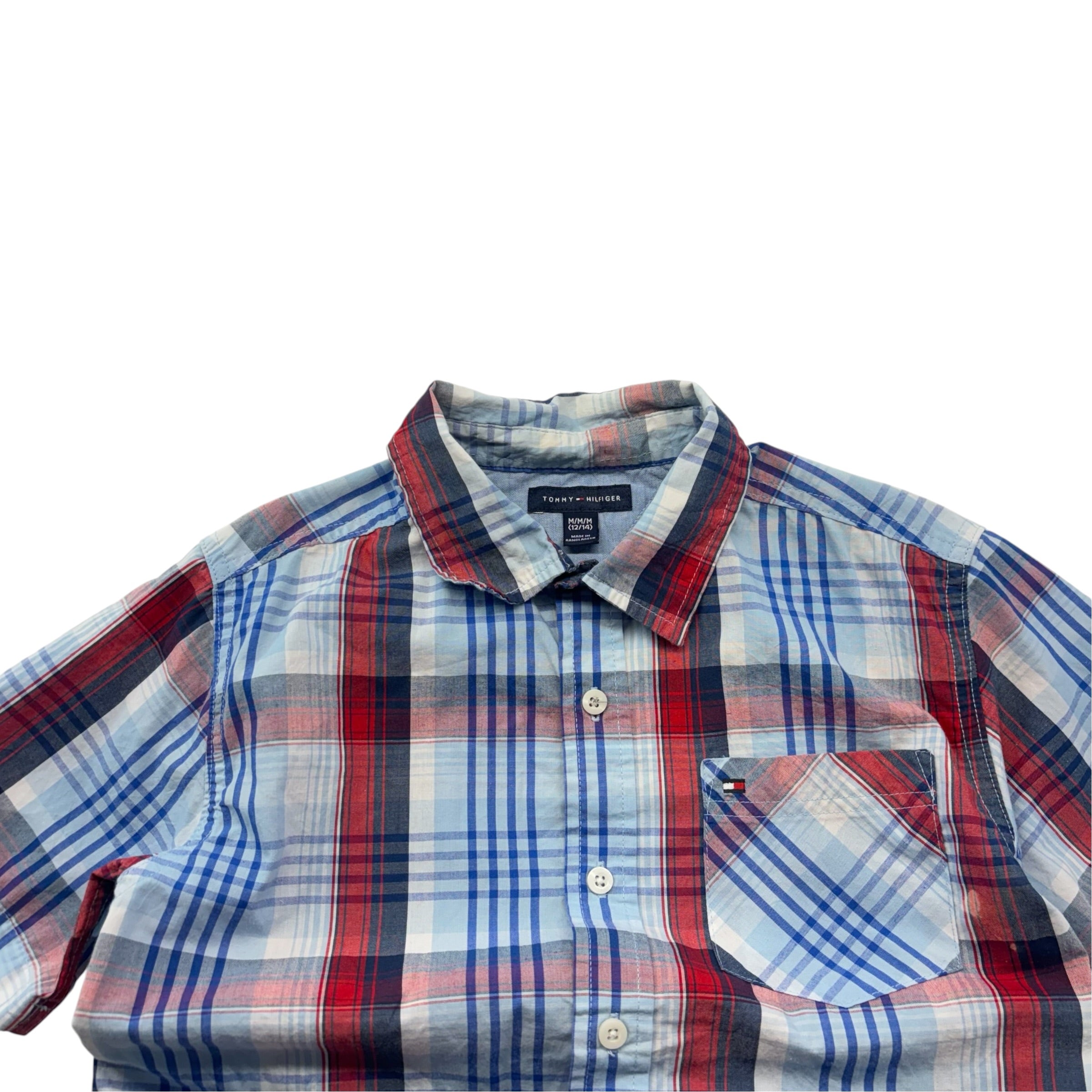 Tommy Hilfiger Checkered Shirt (12-14)