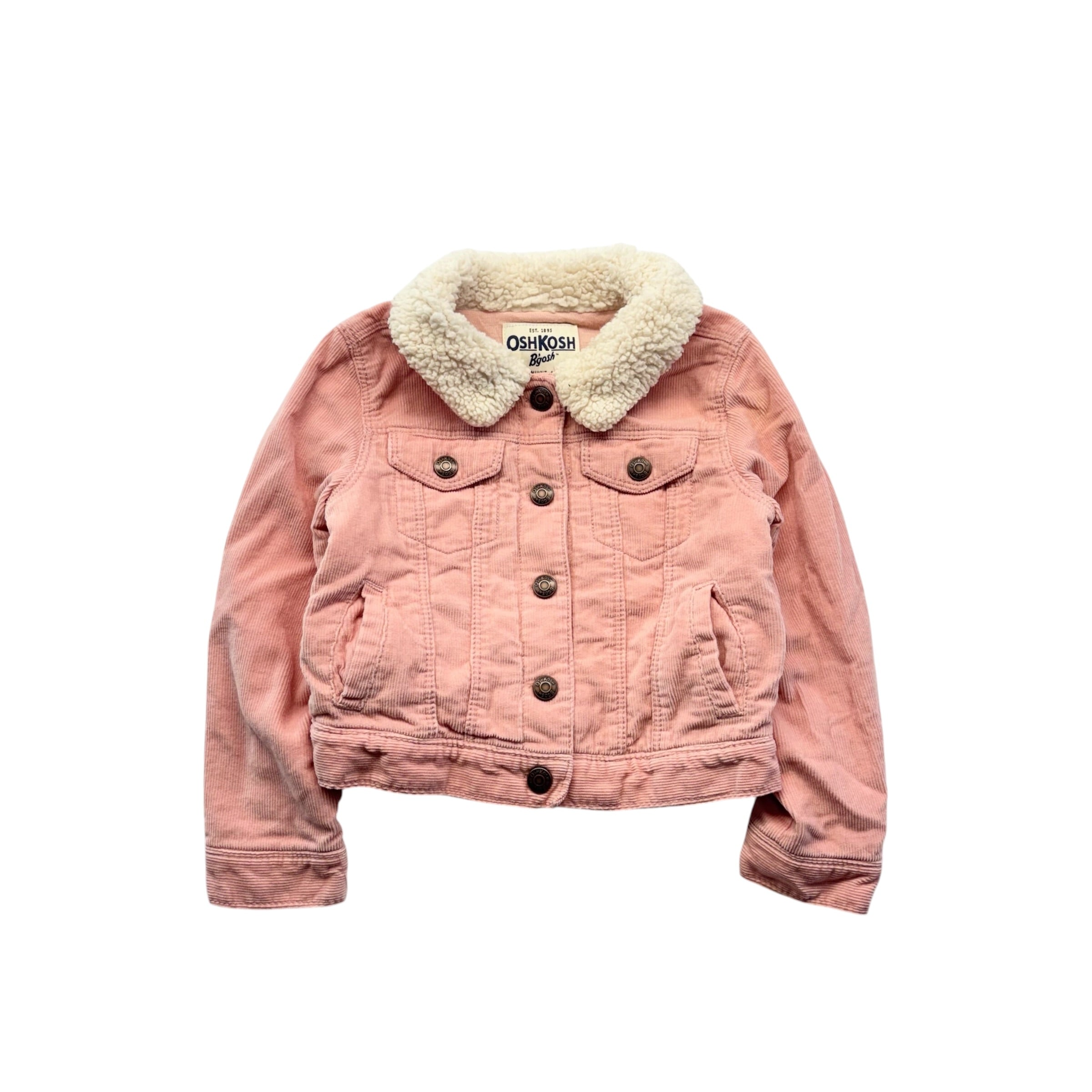 OshKosh Pink Cord Jacket (4T)