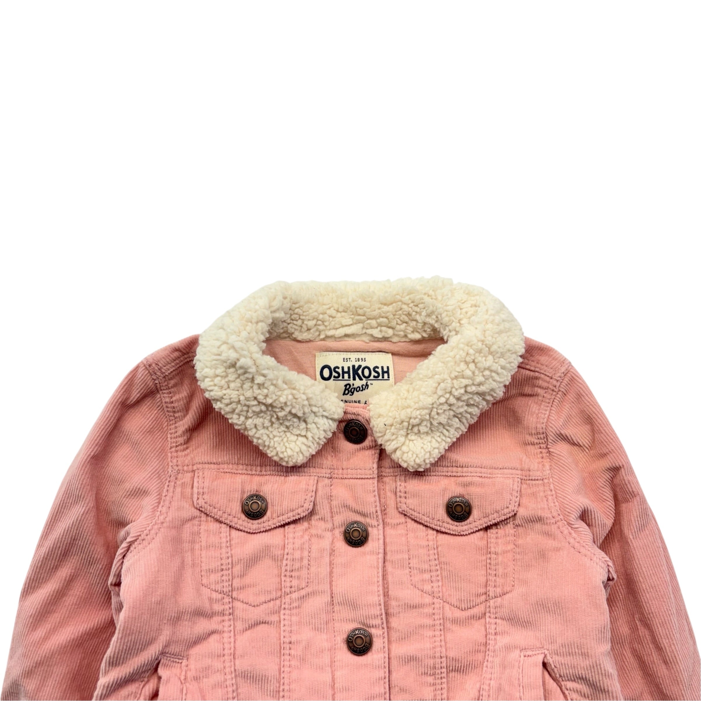 OshKosh Pink Cord Jacket (4T)