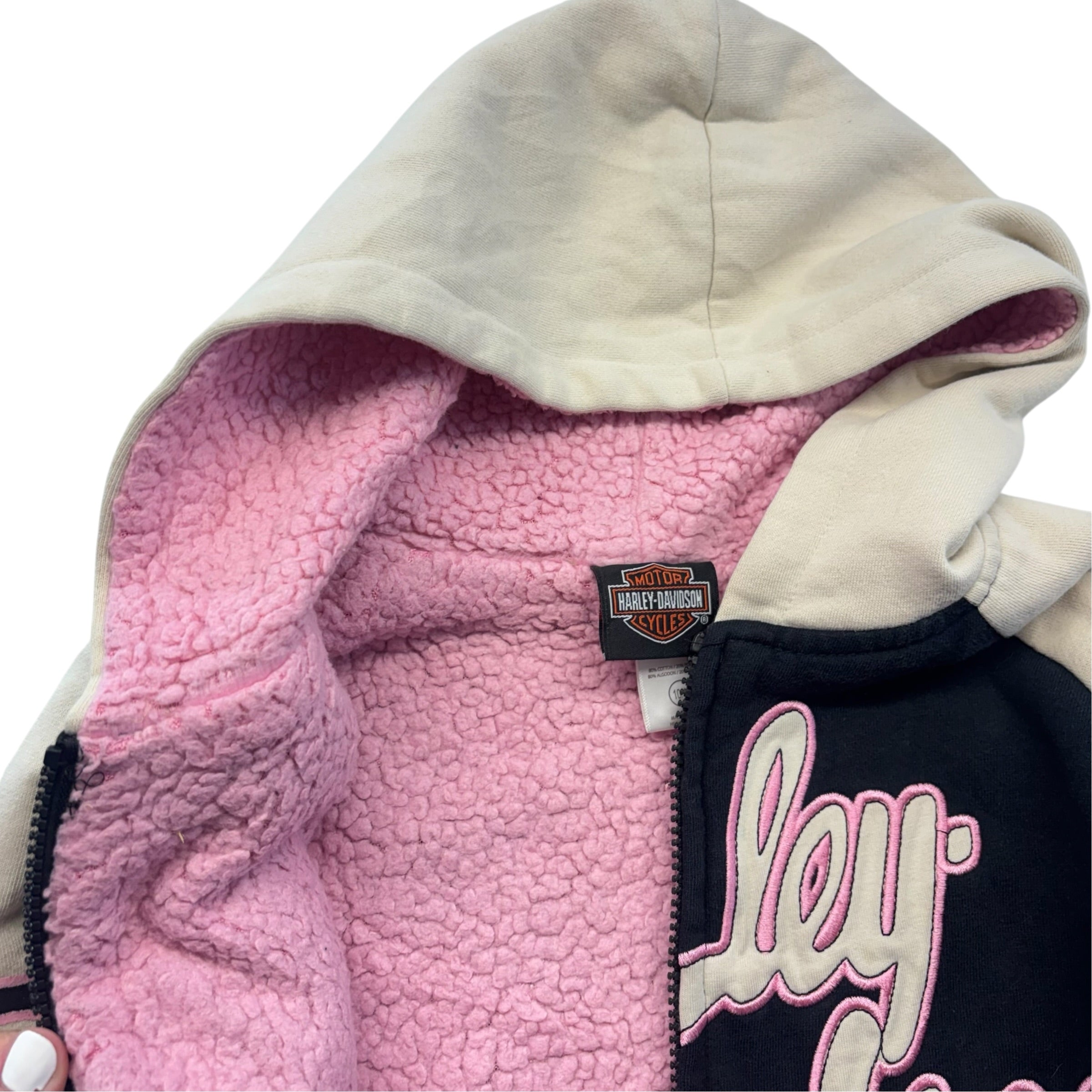 Harley Davidson Sherpa Sweatshirt (10-12)