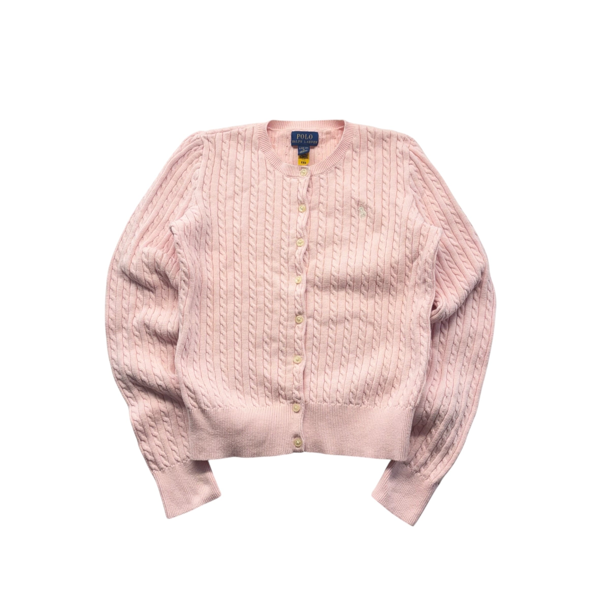 Ralph Lauren Baby Pink Cable Knit (10-12)