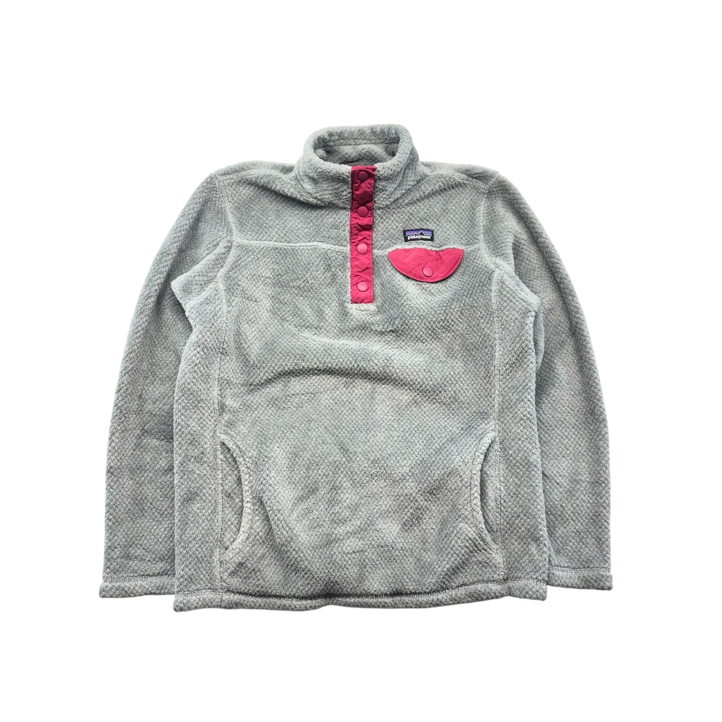 Patagonia Pink & Grey Fleece