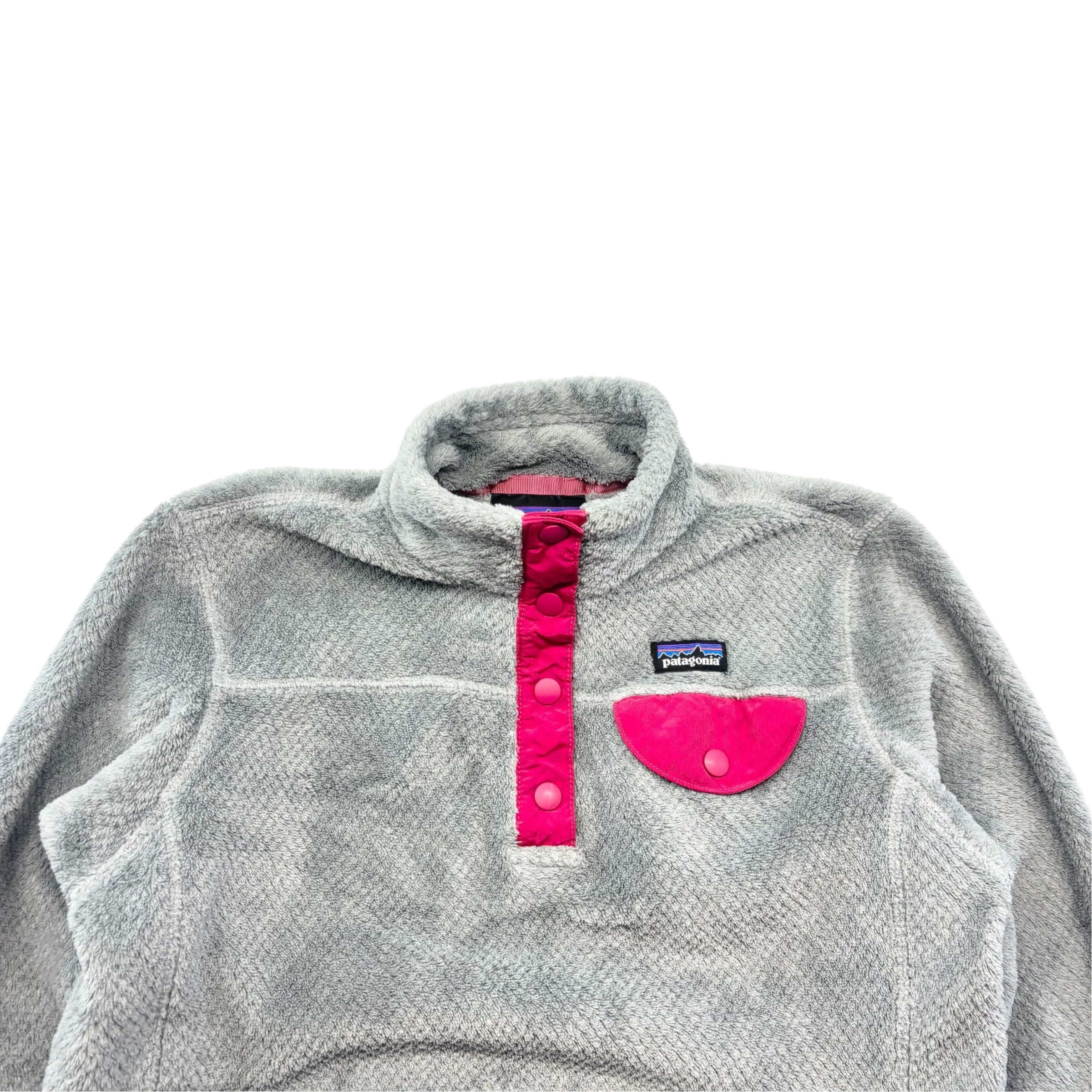 Patagonia Pink & Grey Fleece