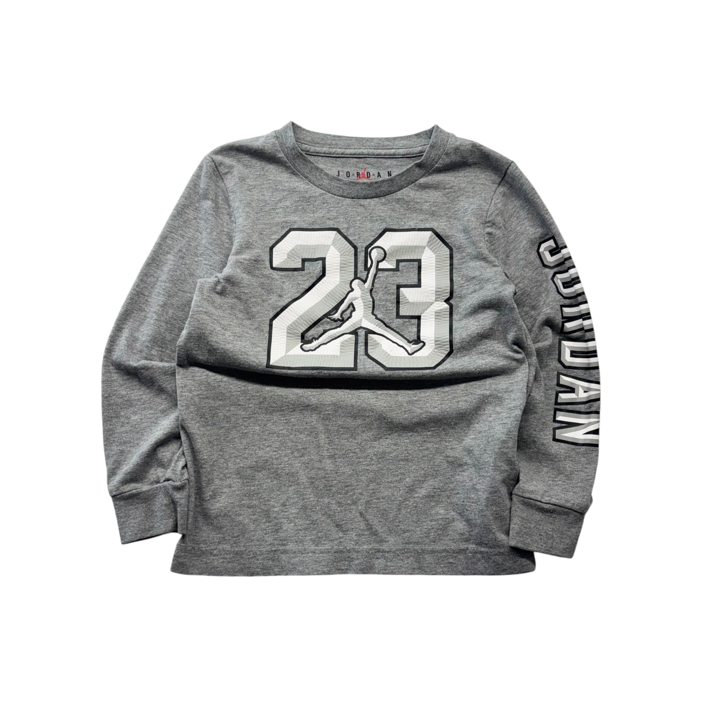 Grey Jordan Long-Sleeve