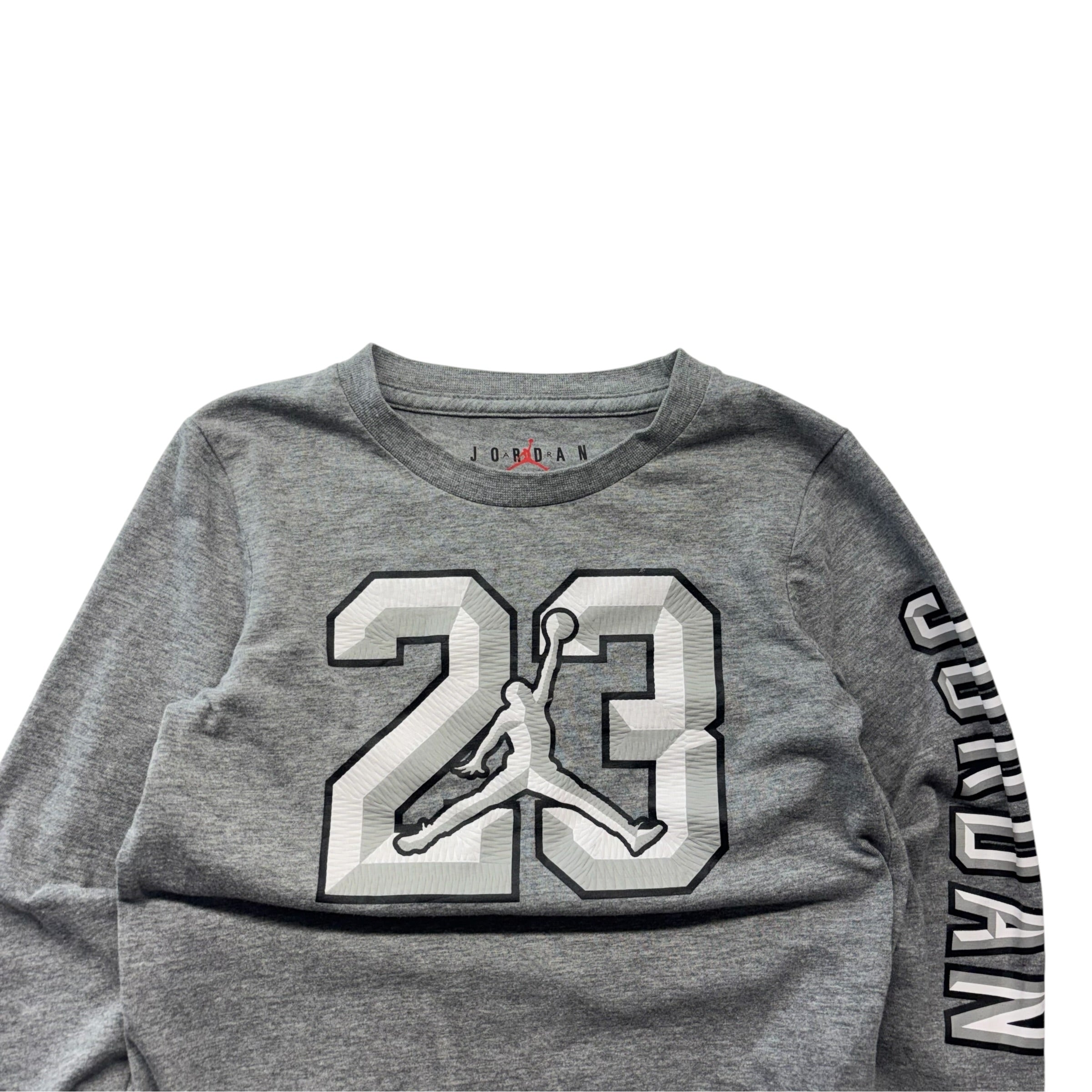 Grey Jordan Long-Sleeve