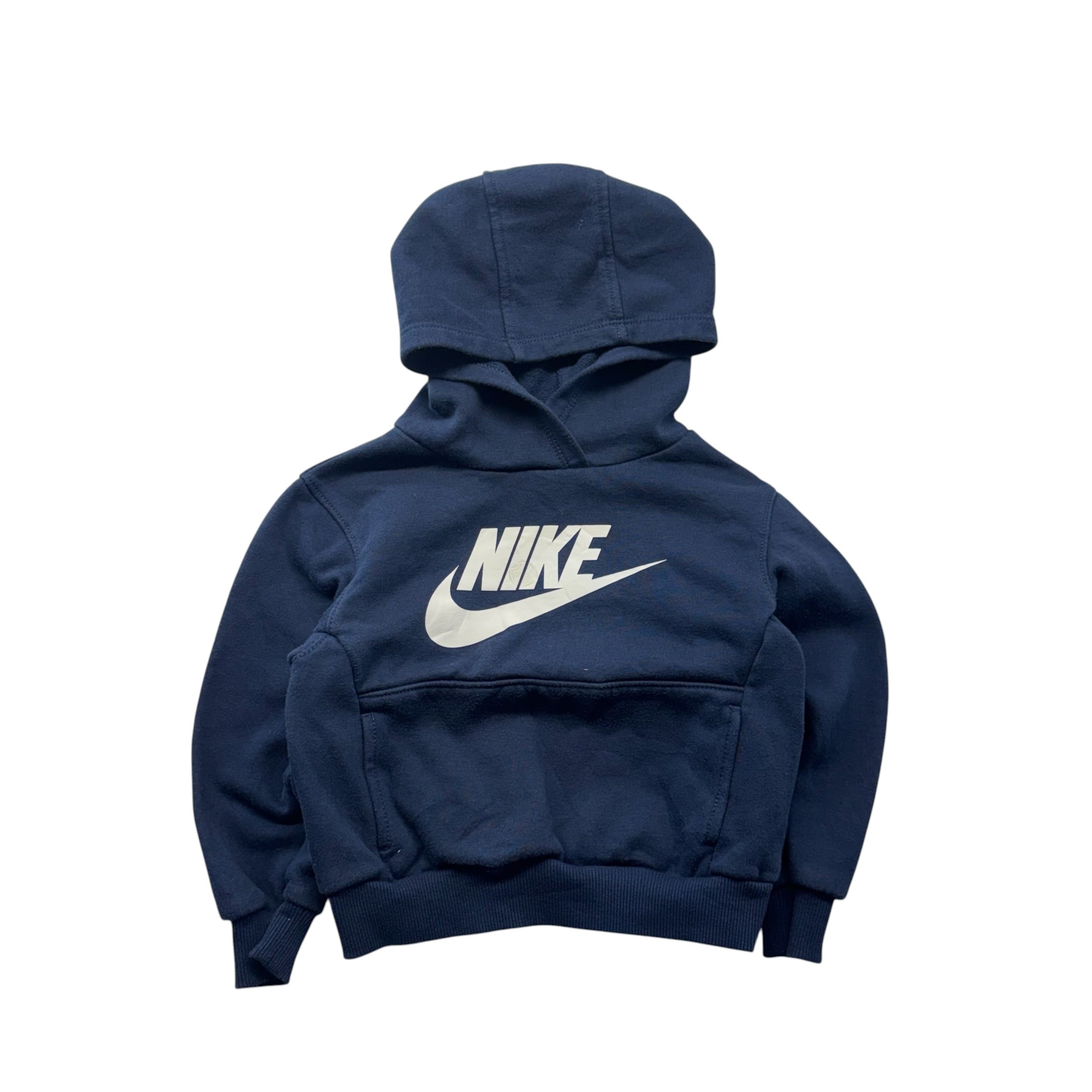 Navy Nike Logo Hoodie (2-3)