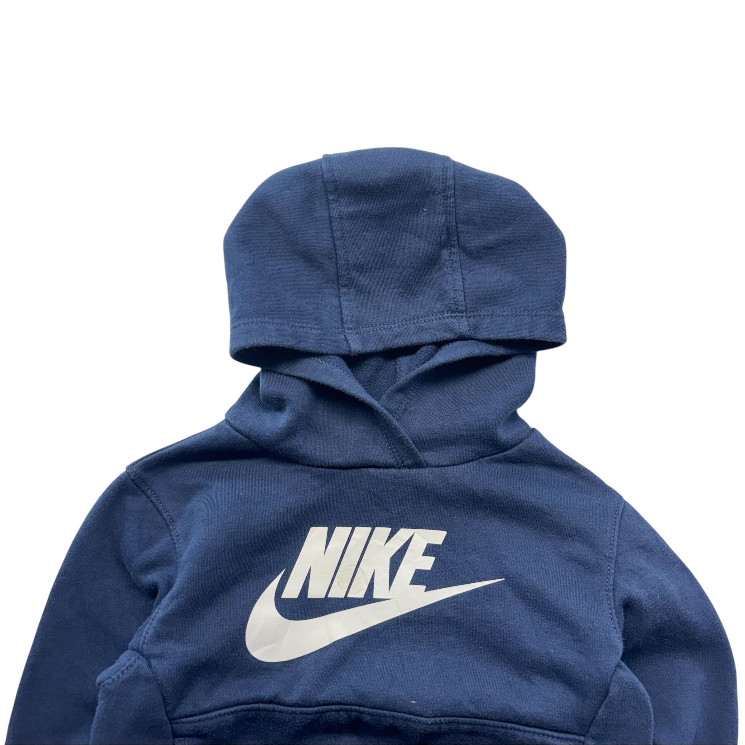 Navy Nike Logo Hoodie (2-3)