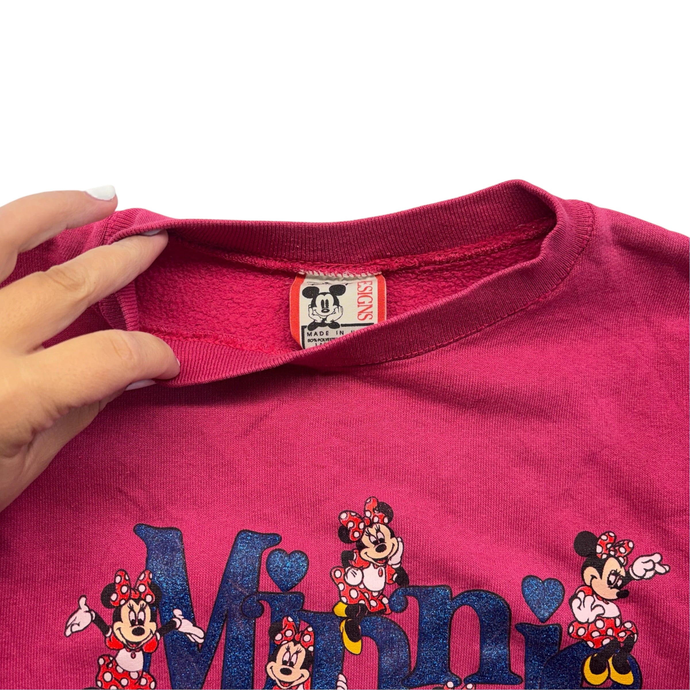 Vintage Minnie Mouse Disney Crew (10)