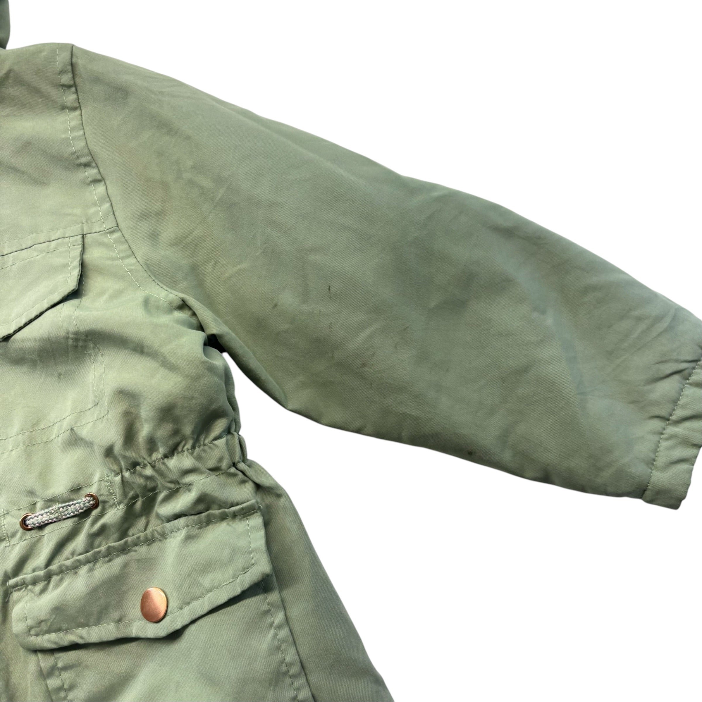 OshKosh Green Fleece Lined Jacket (4T)