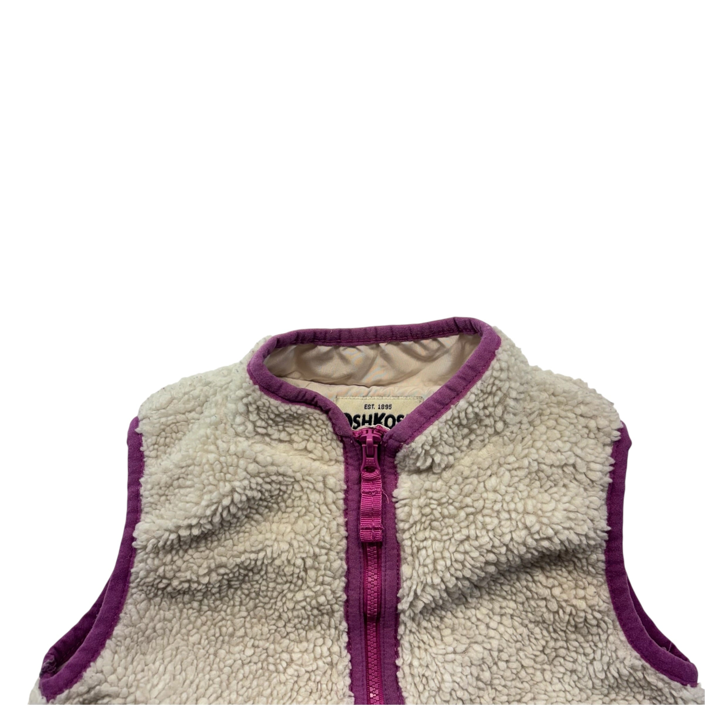 OshKosh Sherpa Jacket Vest (3T)