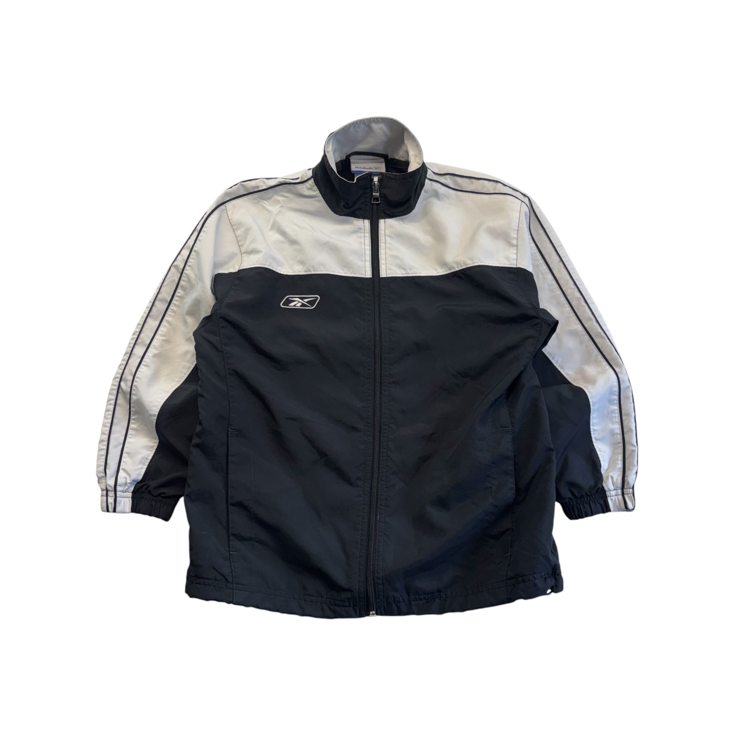 Reebok Black & White Windbreaker Jacket (10)