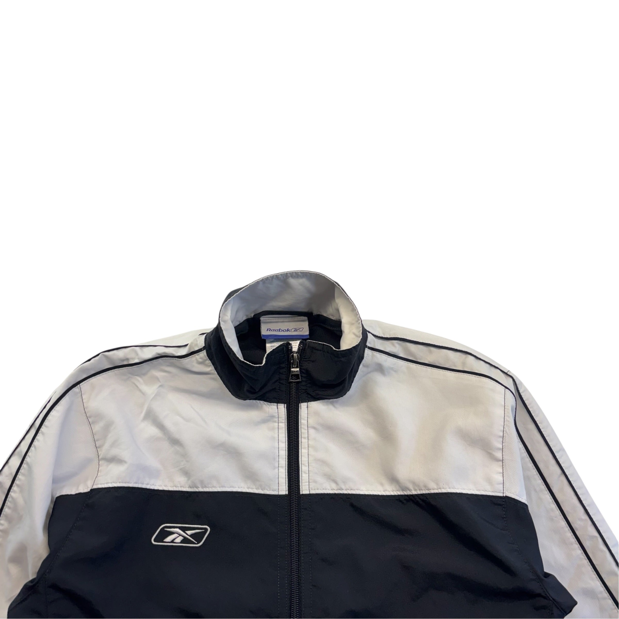Reebok Black & White Windbreaker Jacket (10)