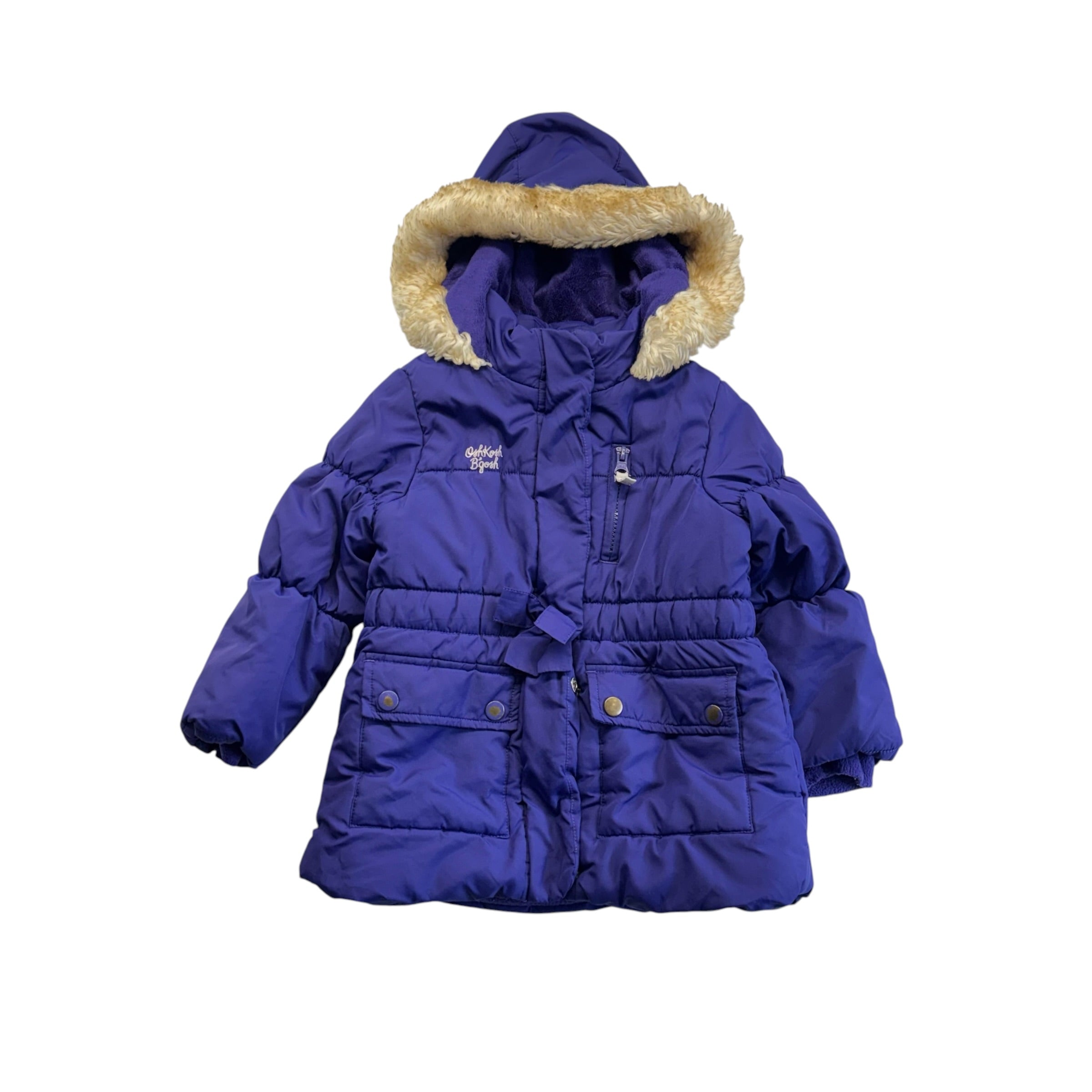 Purple OshKosh Puffer jacket (4T)
