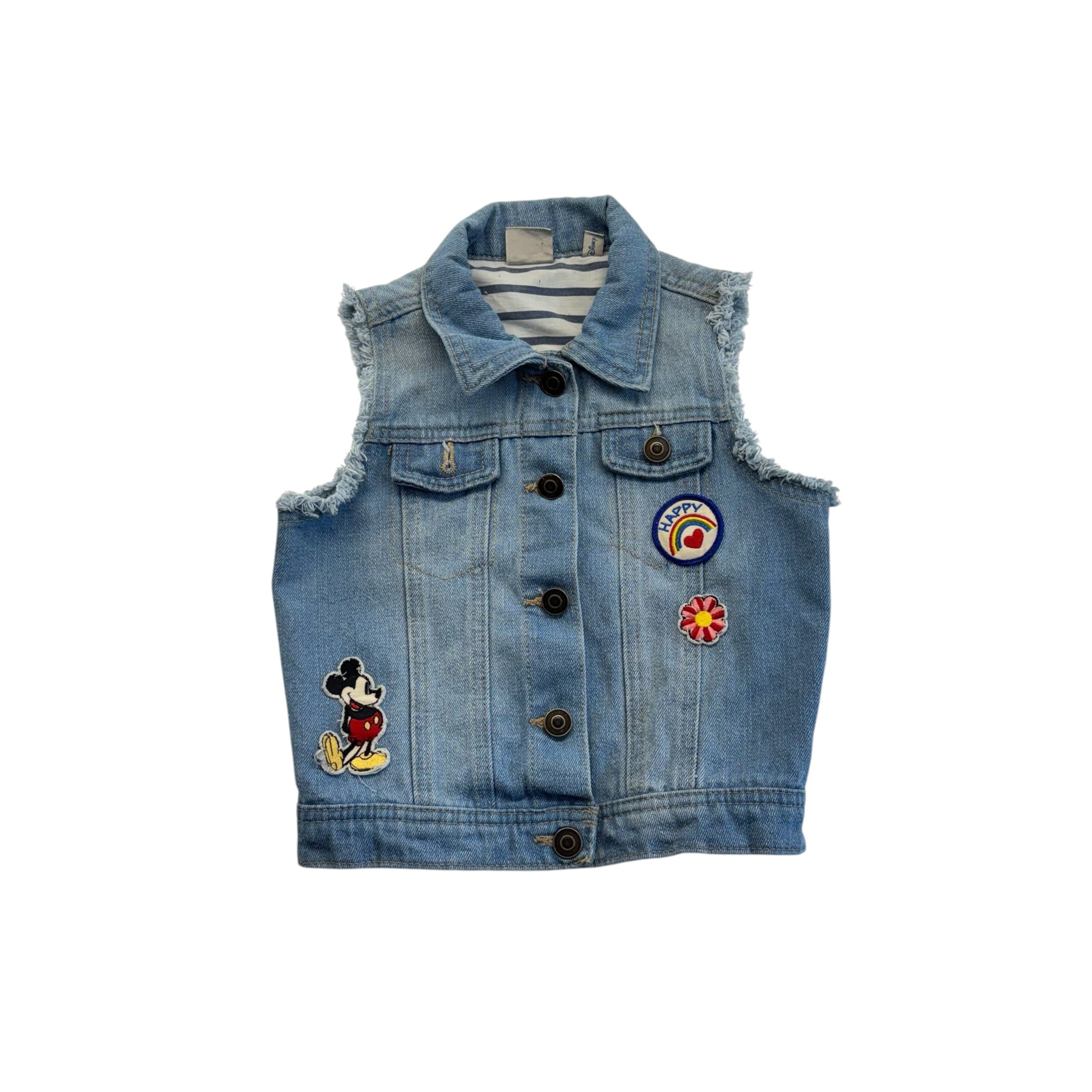 Mickey Mouse Disney Denim Vest (4)