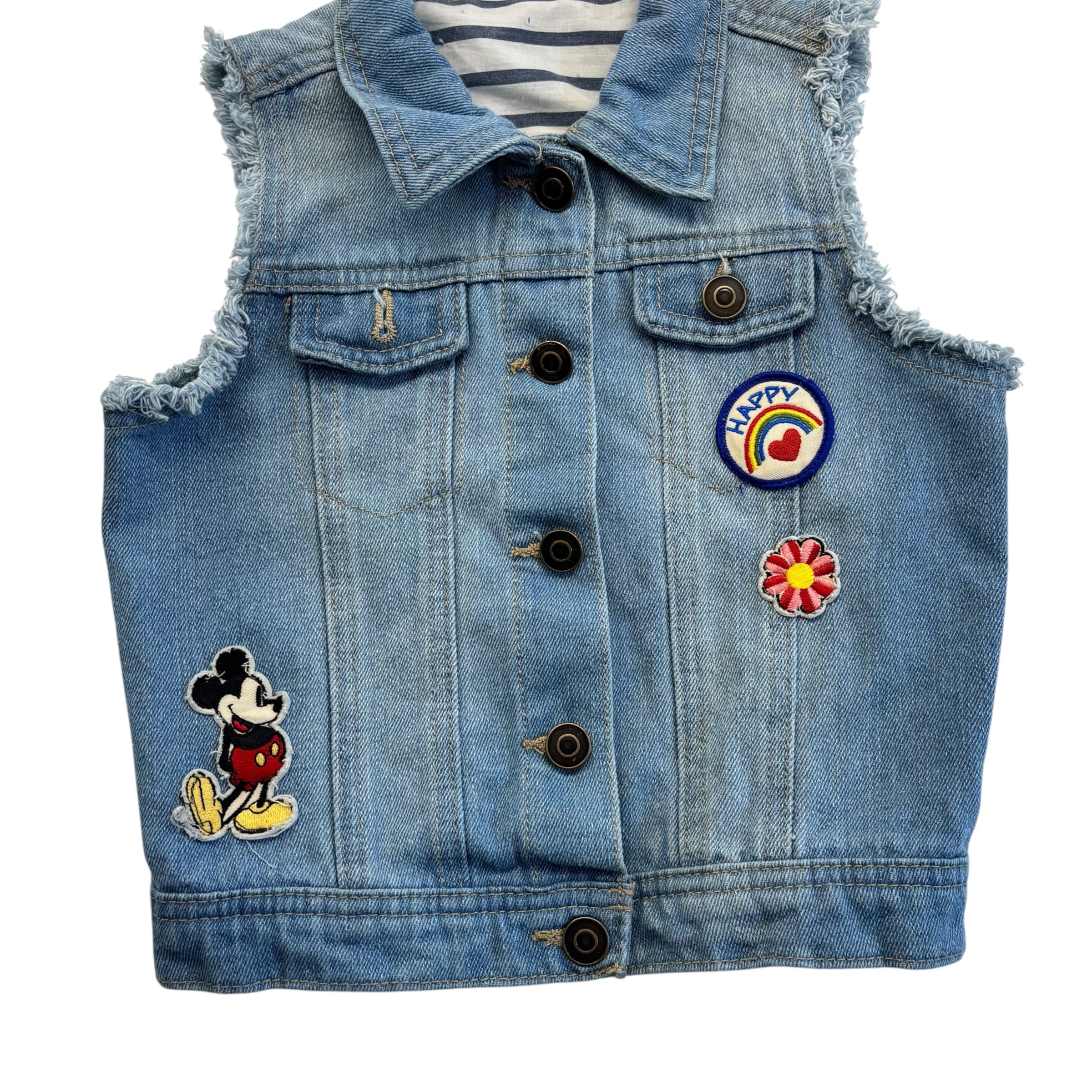 Mickey Mouse Disney Denim Vest (4)