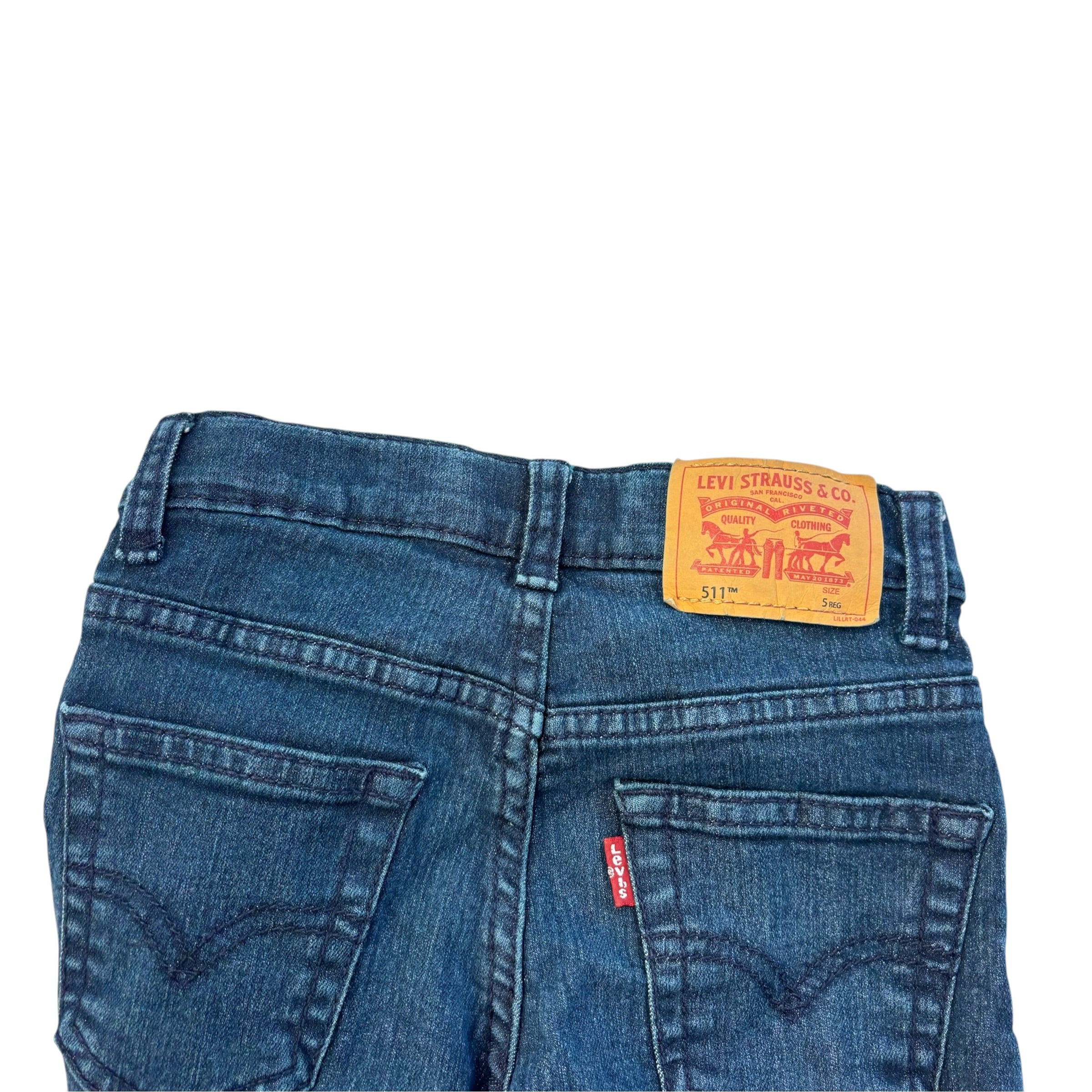 Levis Dark Wash Jeans (4-5)