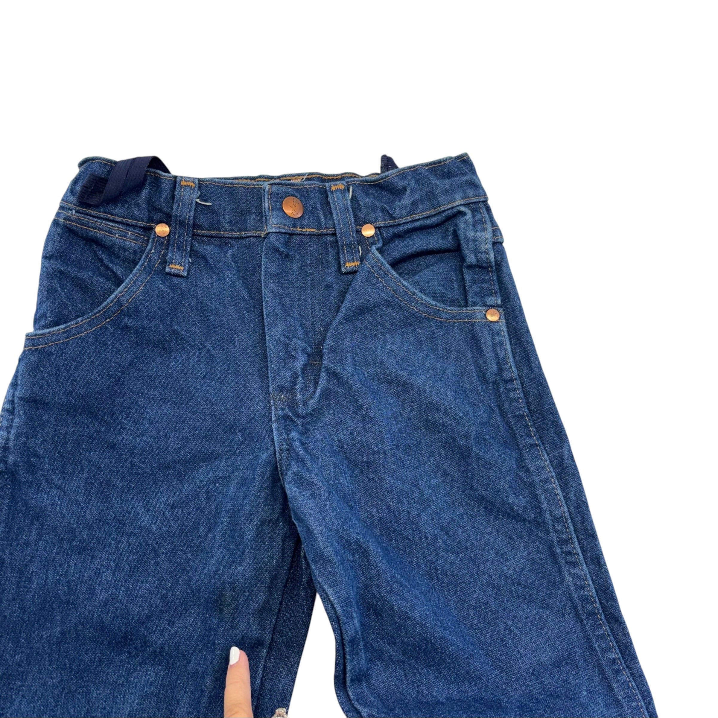 Vintage Wrangler Dark Wash Denim Jeans (7)
