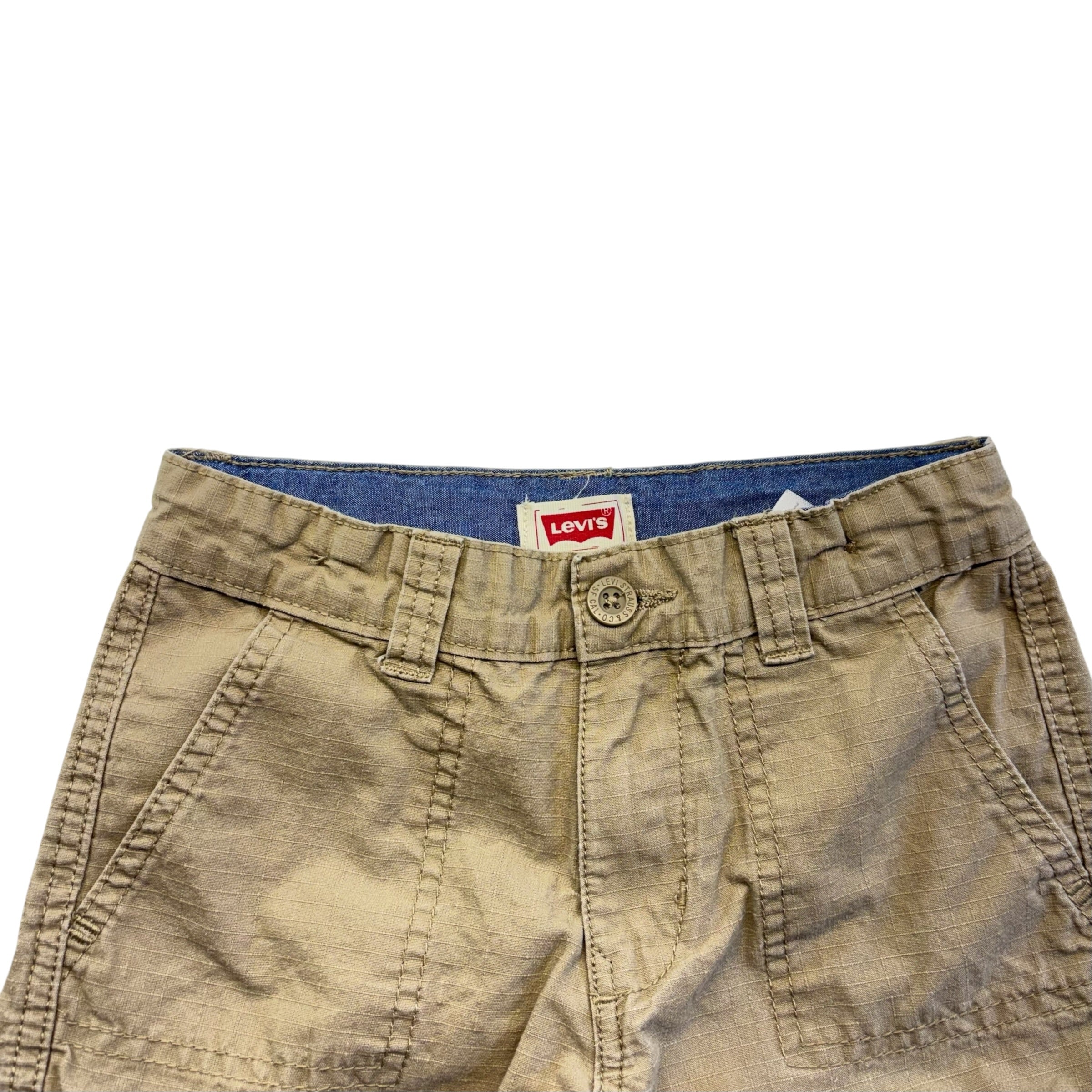 Levis Beige Cargo Shorts (7)