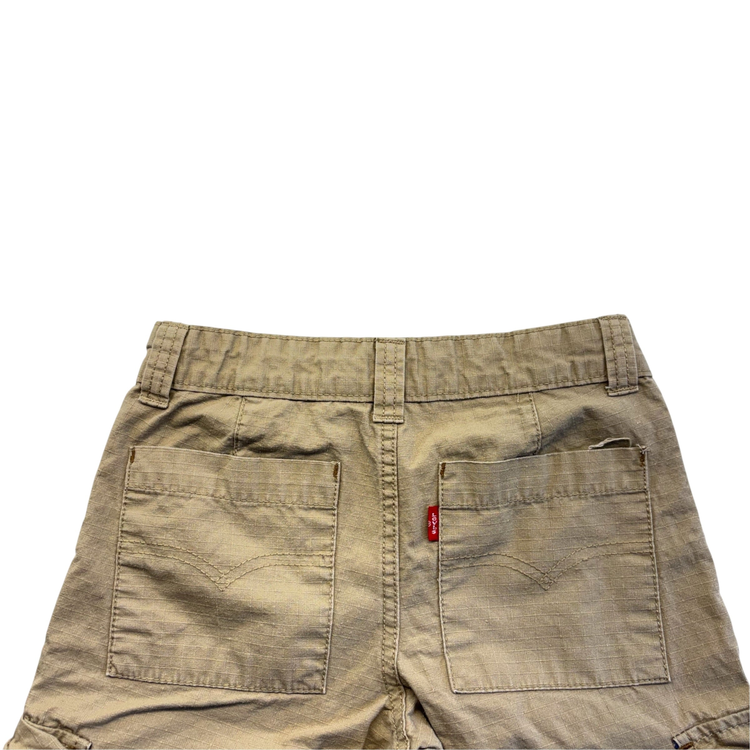 Levis Beige Cargo Shorts (7)