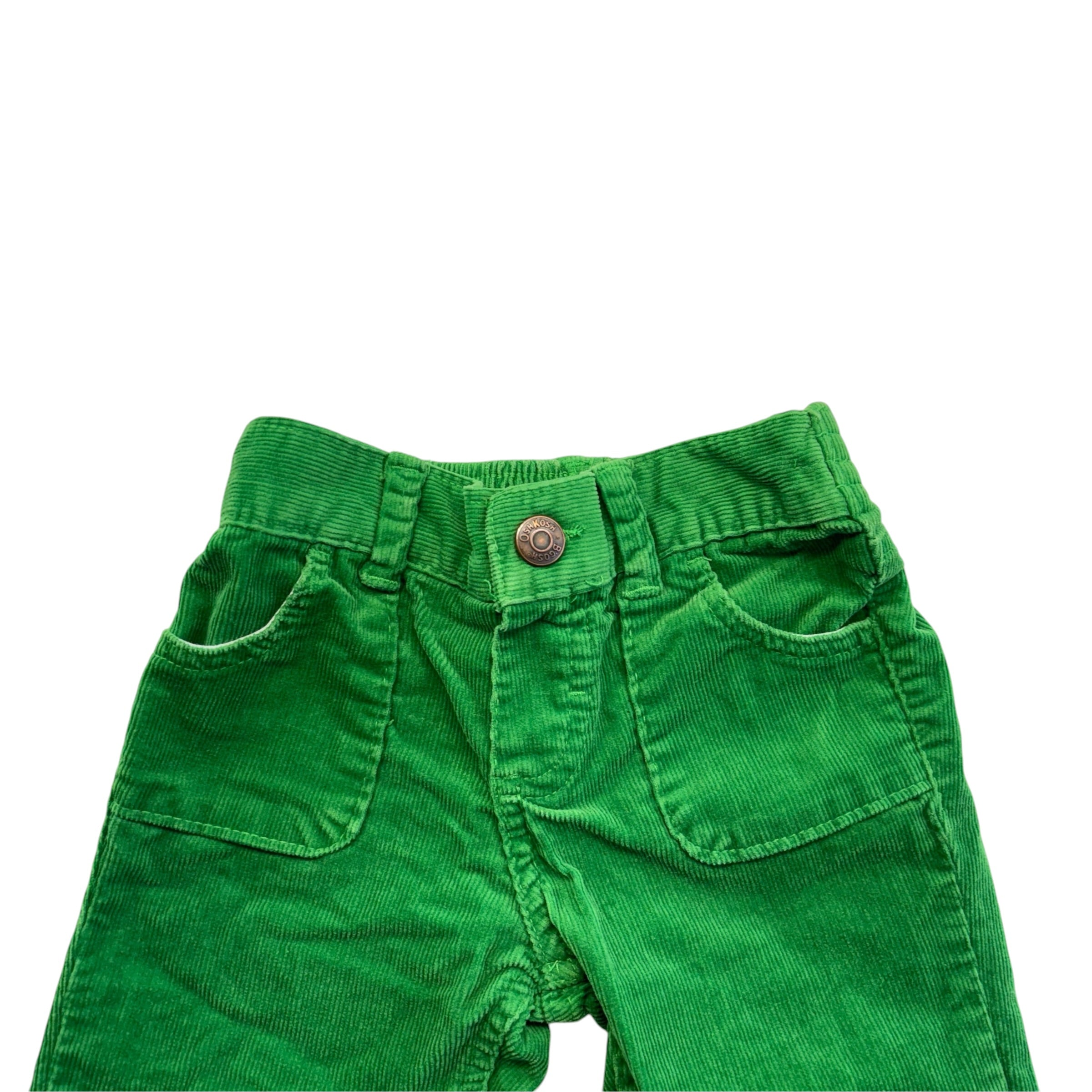 Green OshKosh Cord Pants (3T)
