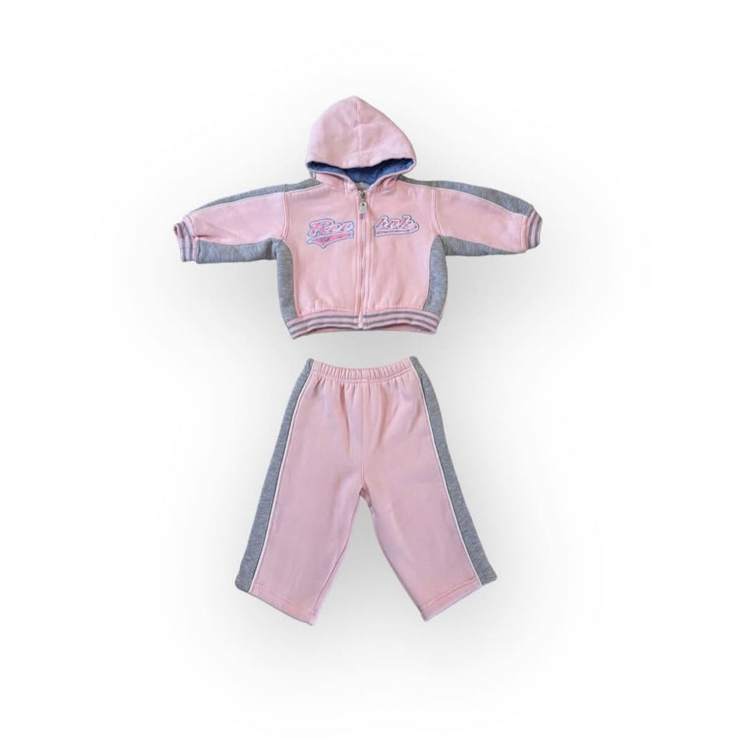 Pink Reebok Track Suit