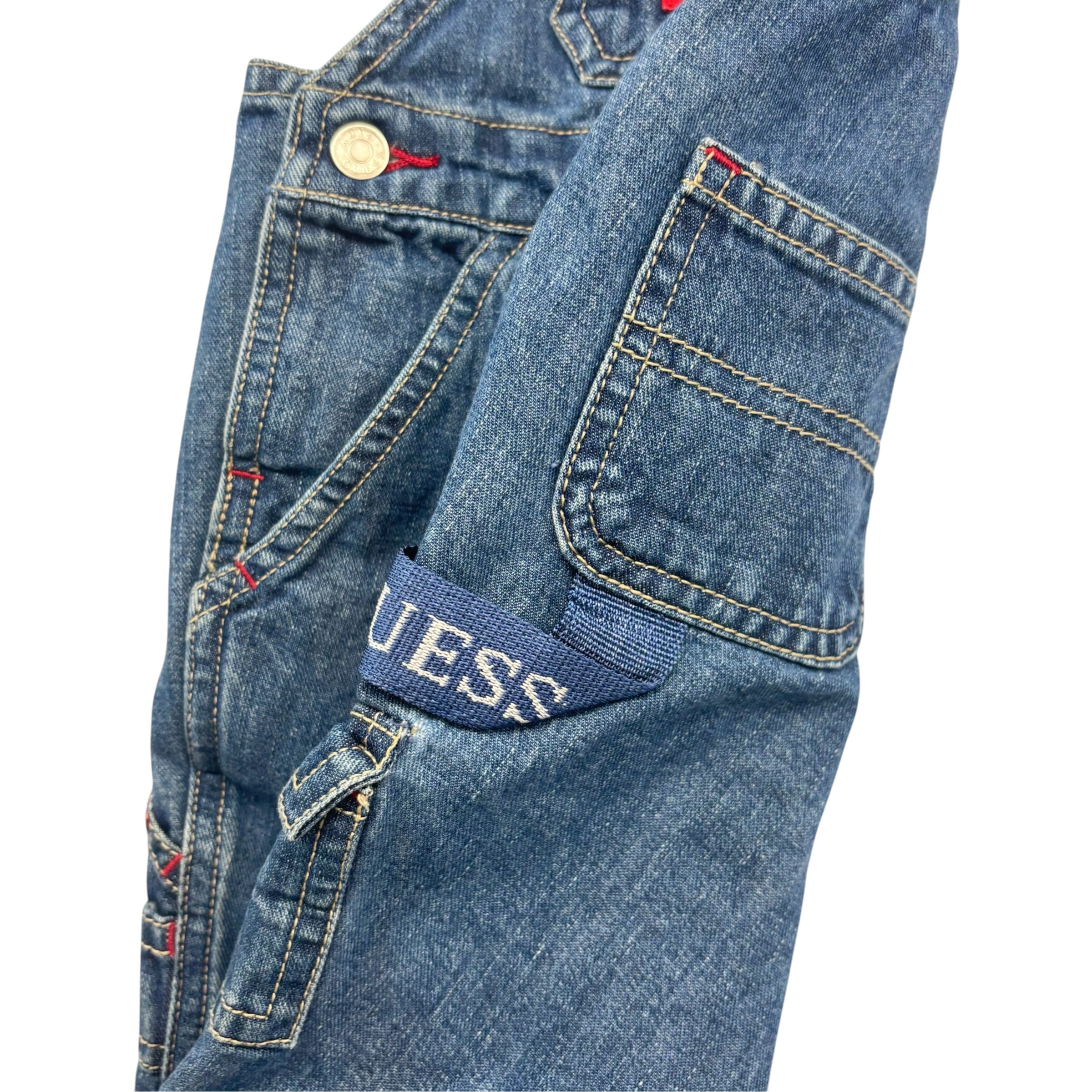 Vintage Guess Denim Overalls (3-6m)