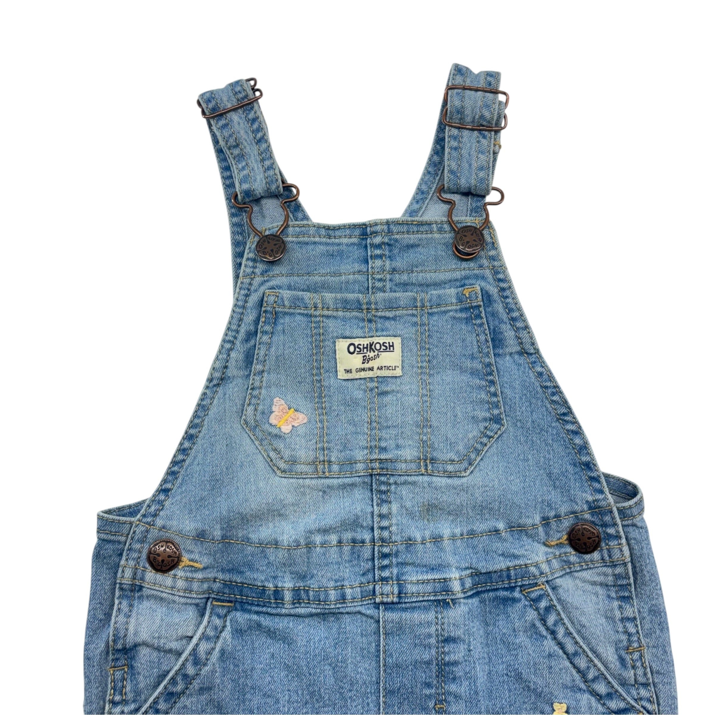 OshKosh Denim Overalls (3T)