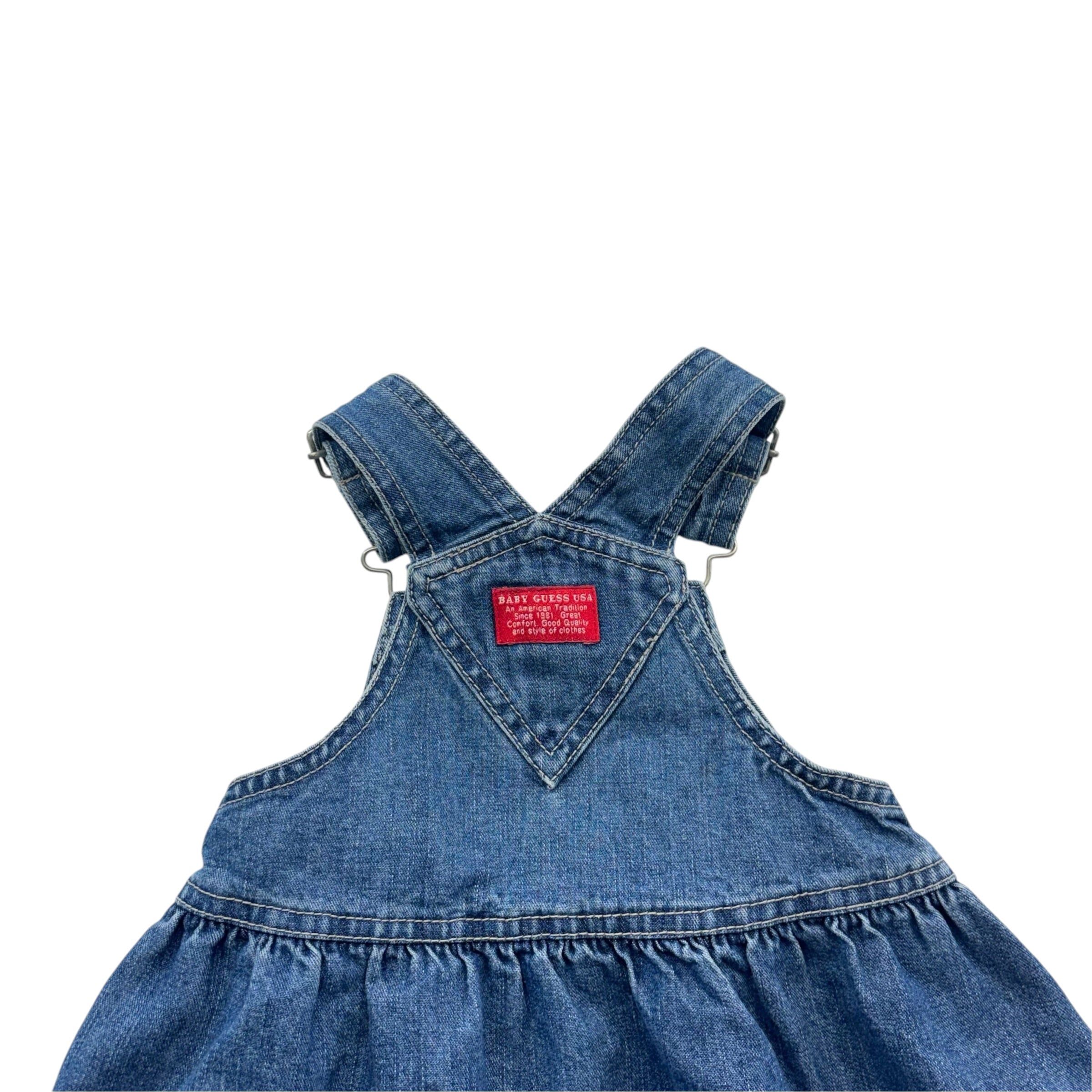 Vintage Guess Denim Dress (24m)