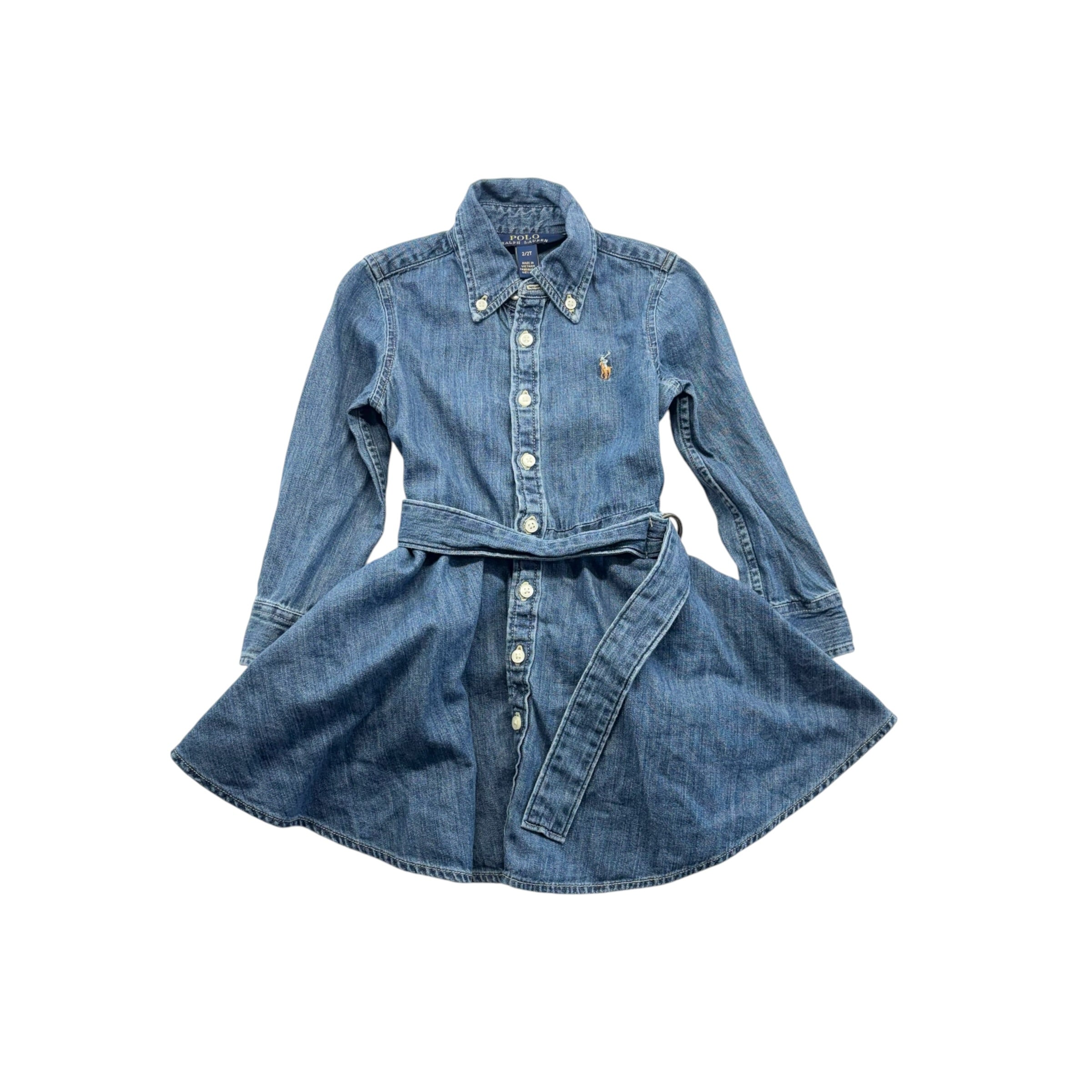 Ralph Lauren Denim Look Dress (2T)