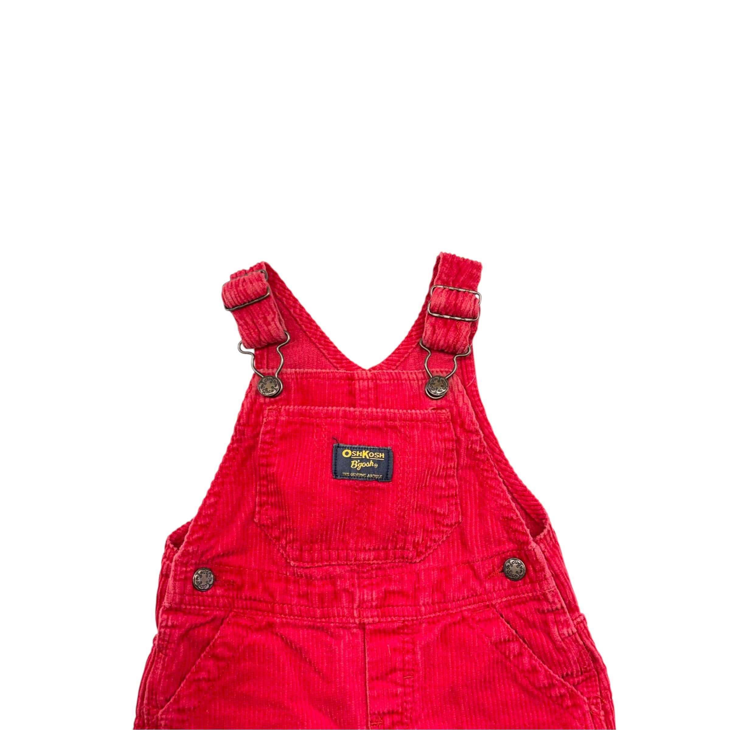 OshKosh Red Cord Overalls (18m)