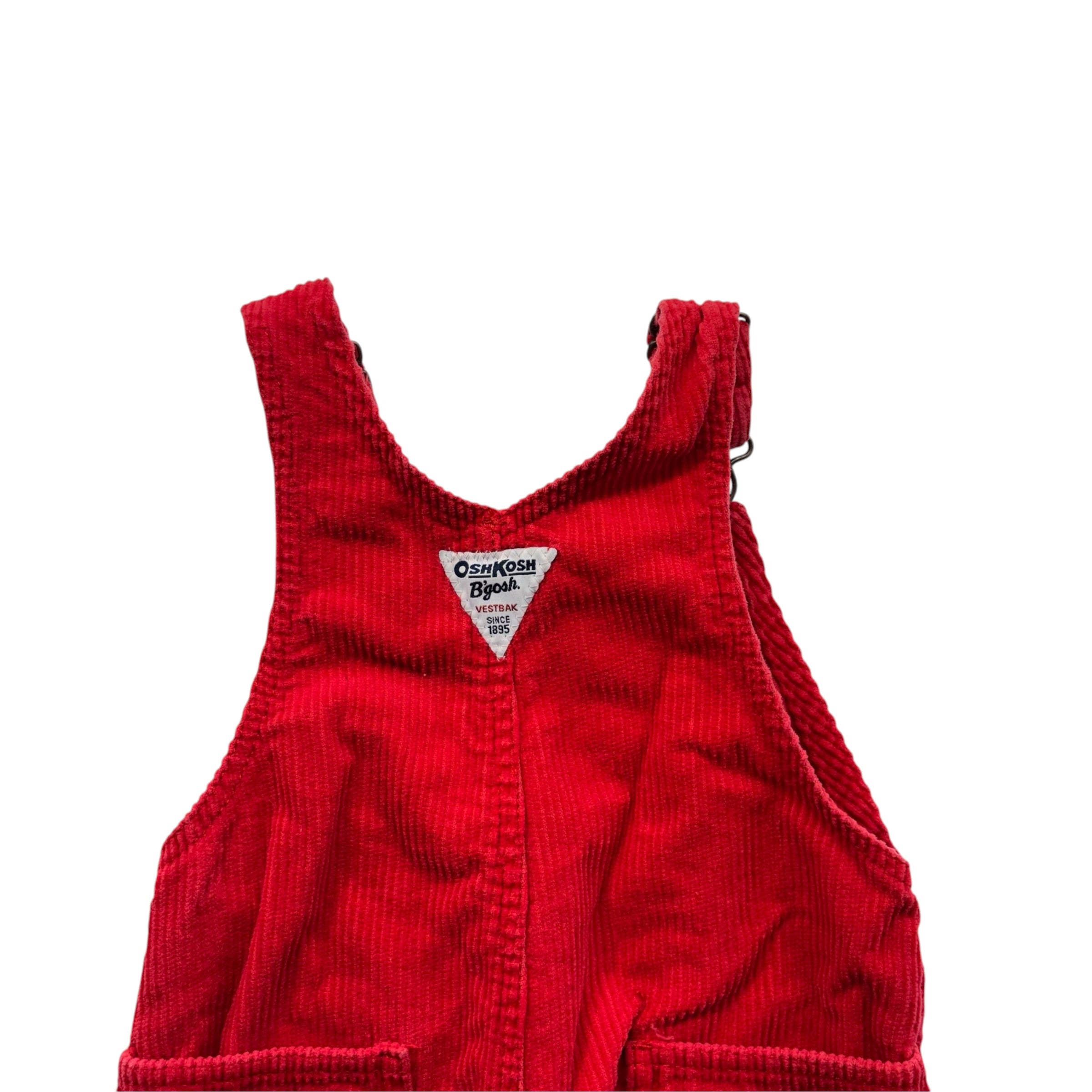 OshKosh Red Cord Overalls (18m)