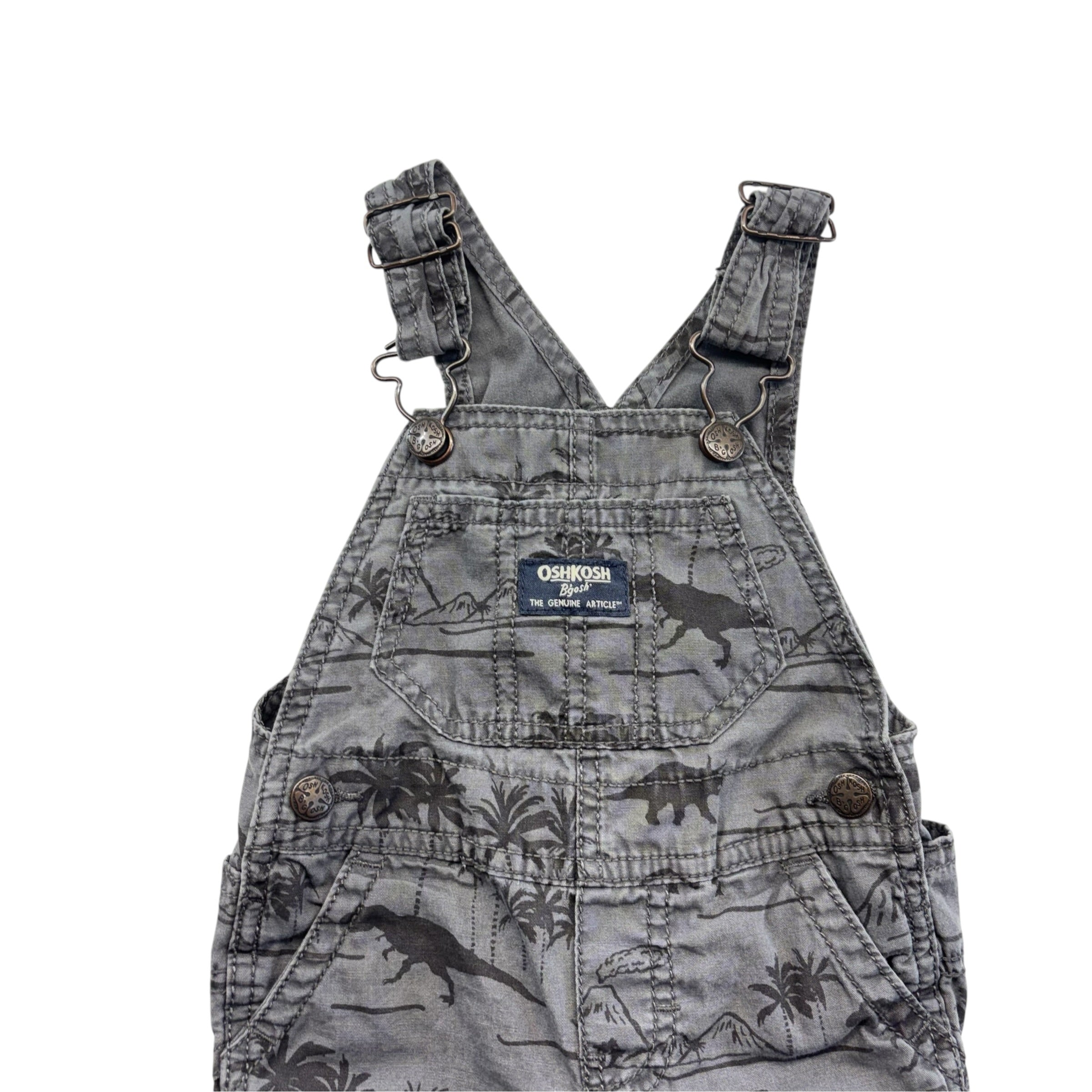 OshKosh Dino Overalls (6m)