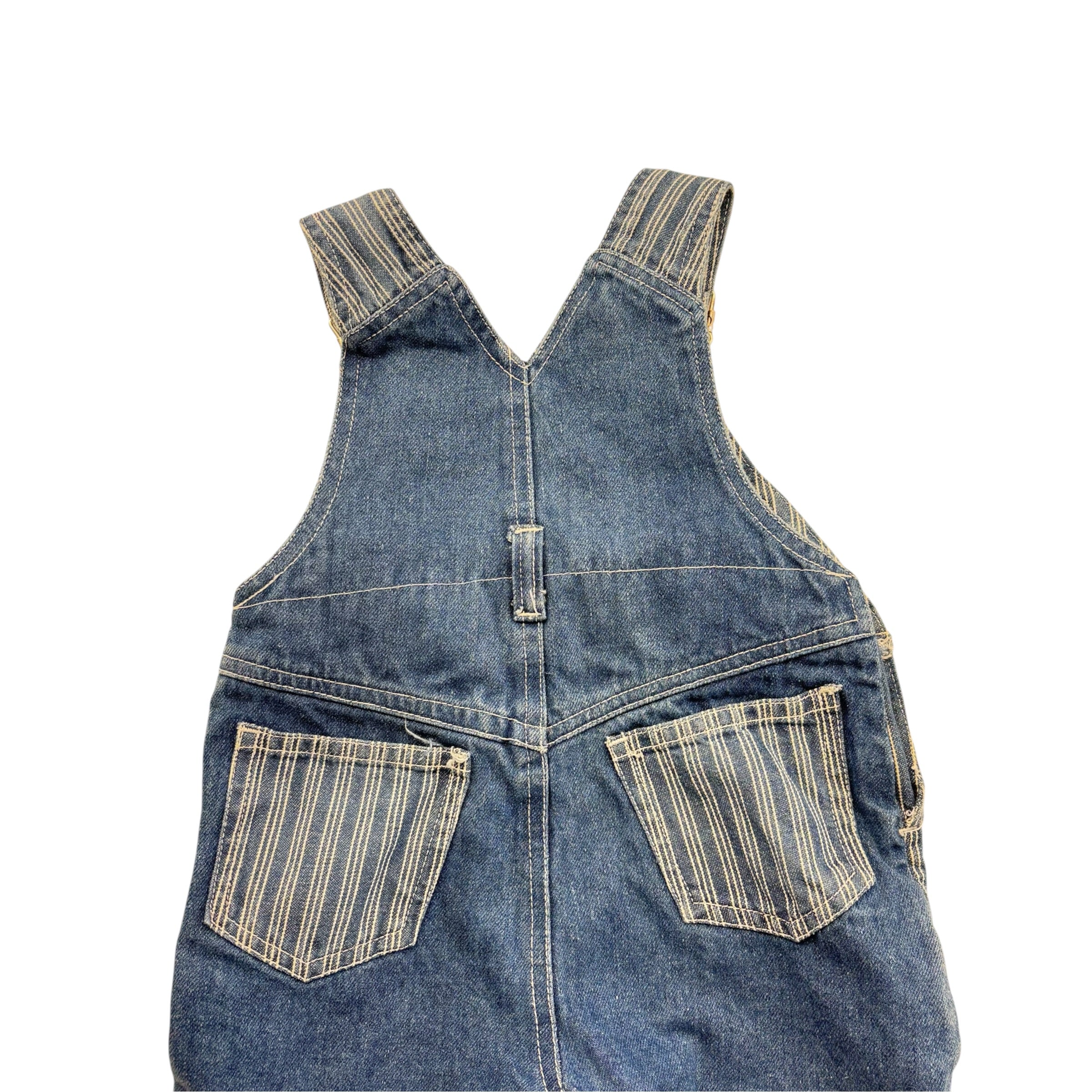 Vintage Bugle Boy Denim Overalls (12m)