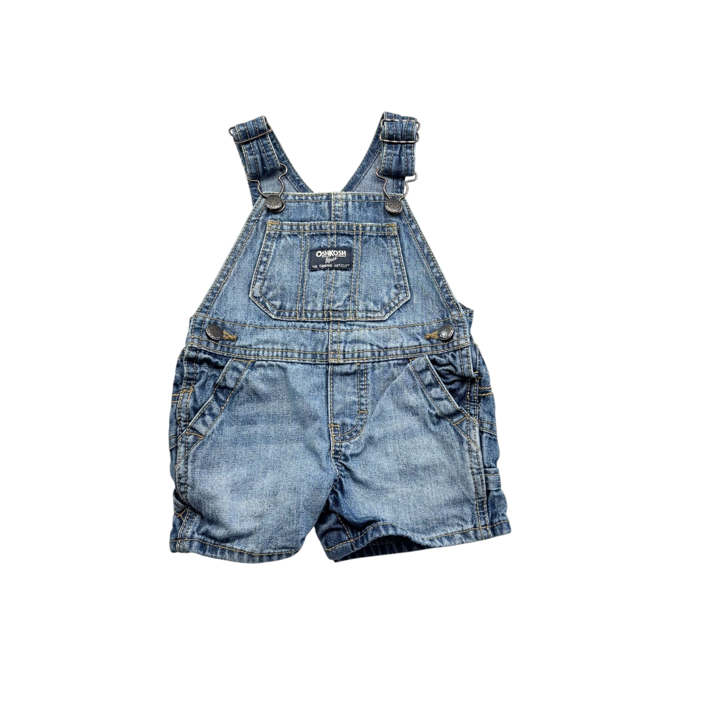 OshKosh Denim Overalls (6m)