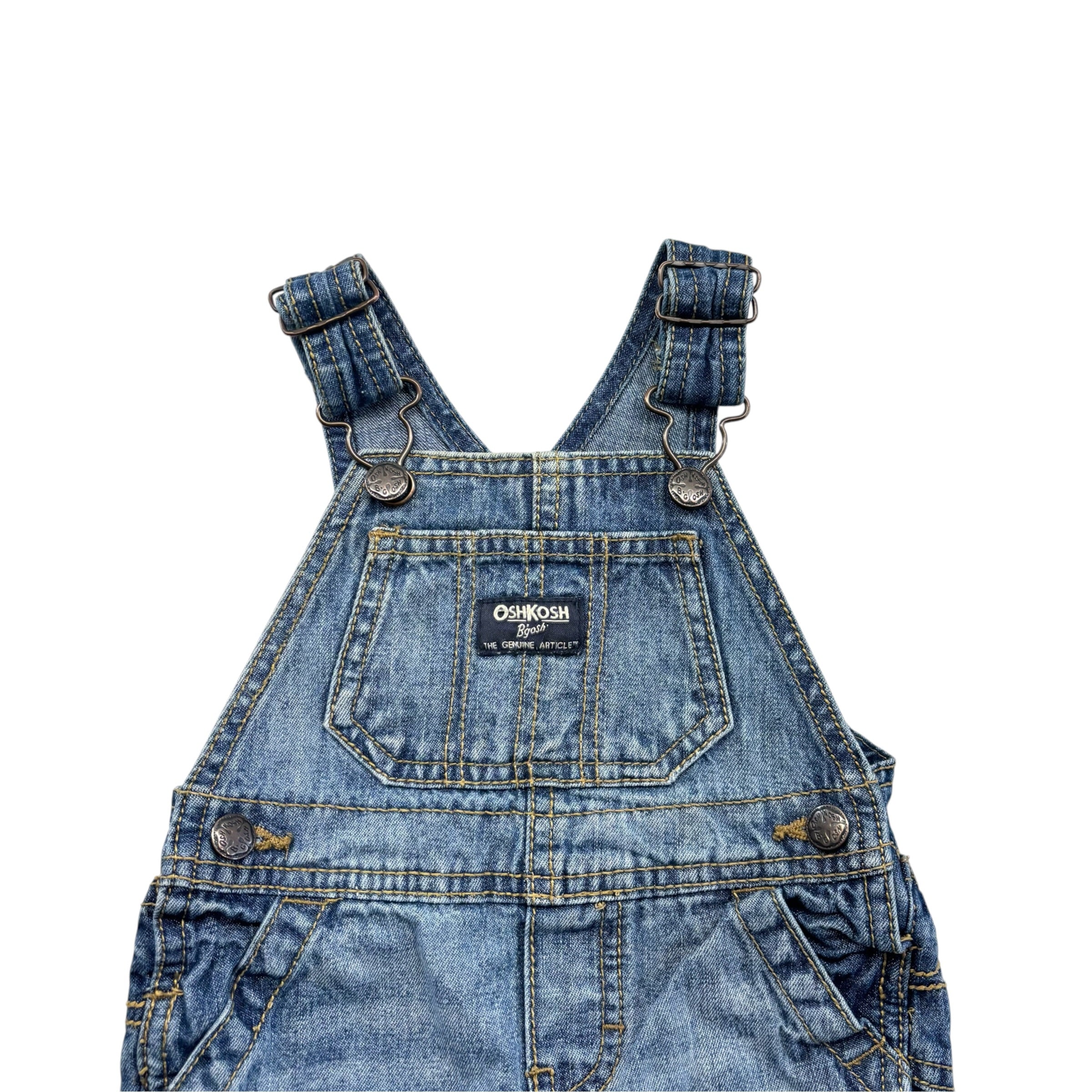OshKosh Denim Overalls (6m)
