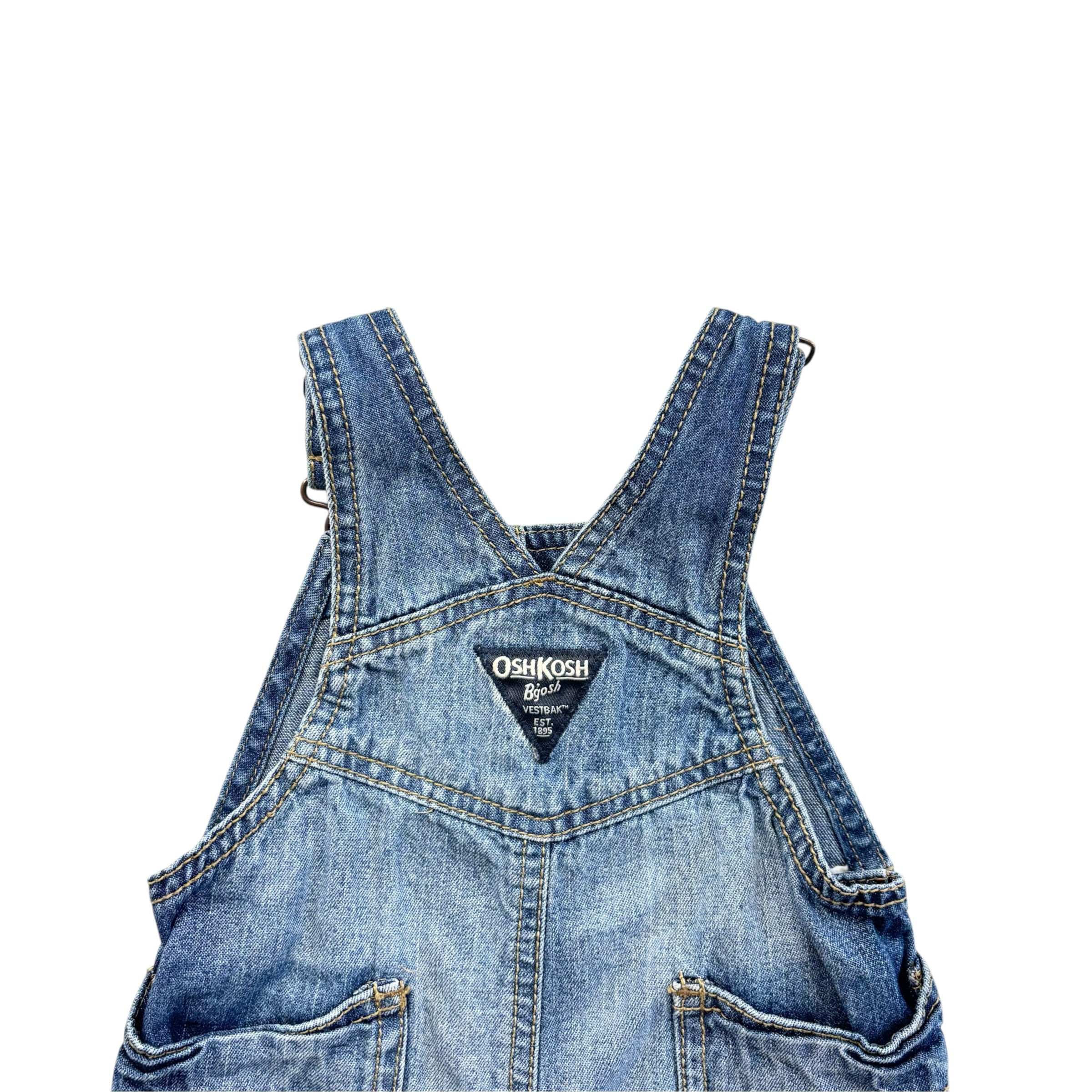 OshKosh Denim Overalls (6m)