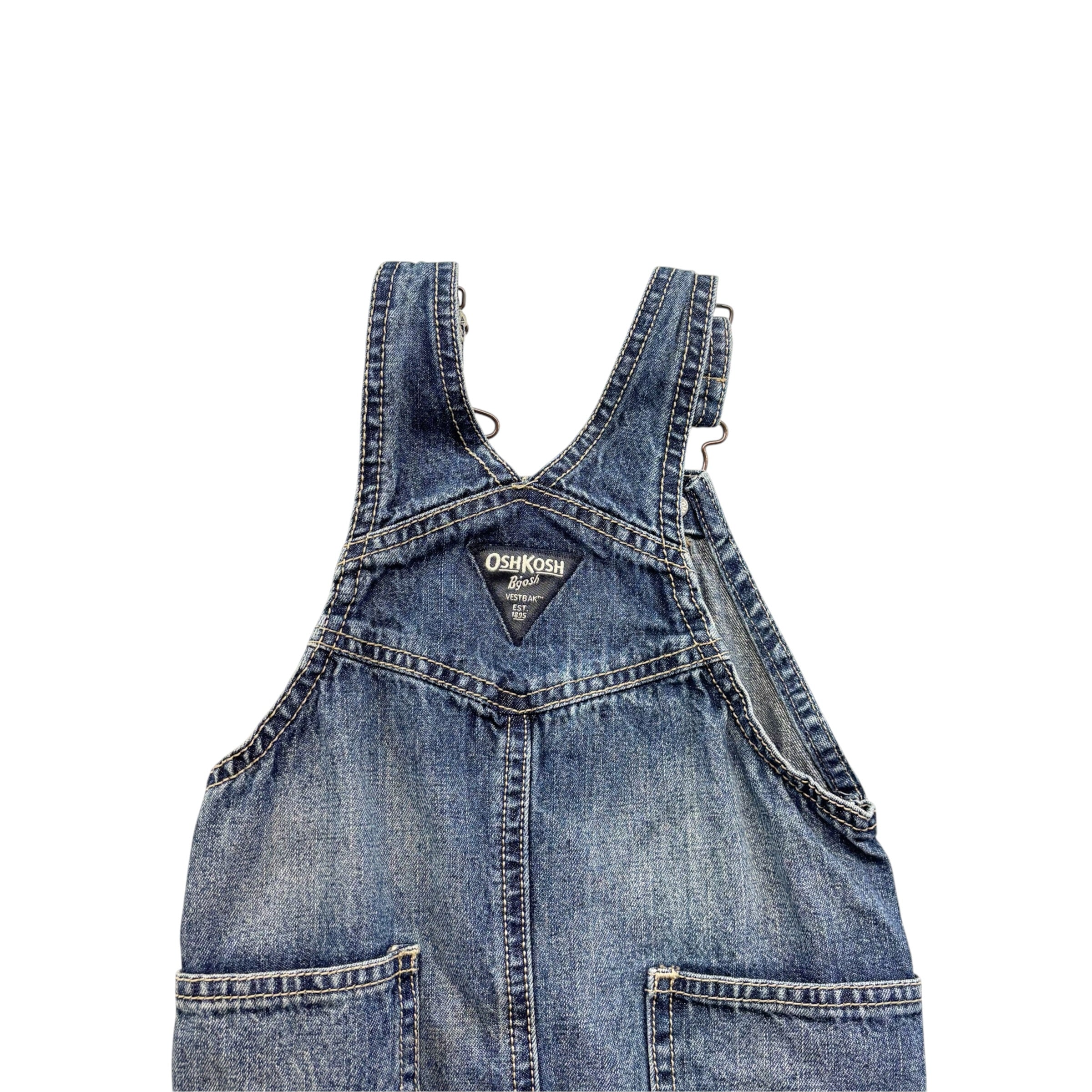 OshKosh Denim Overalls (12m)