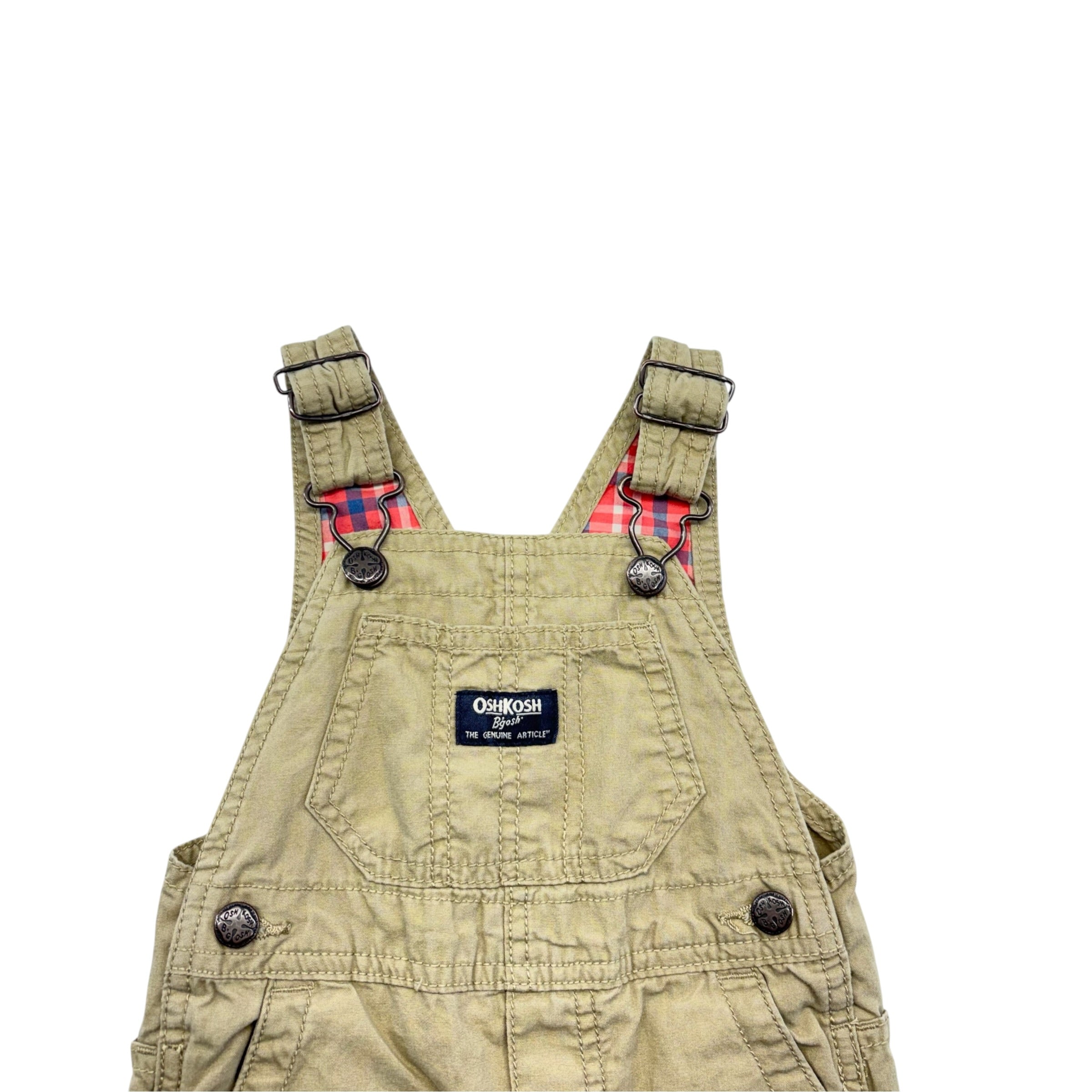 OshKosh Beige Overalls (9m)