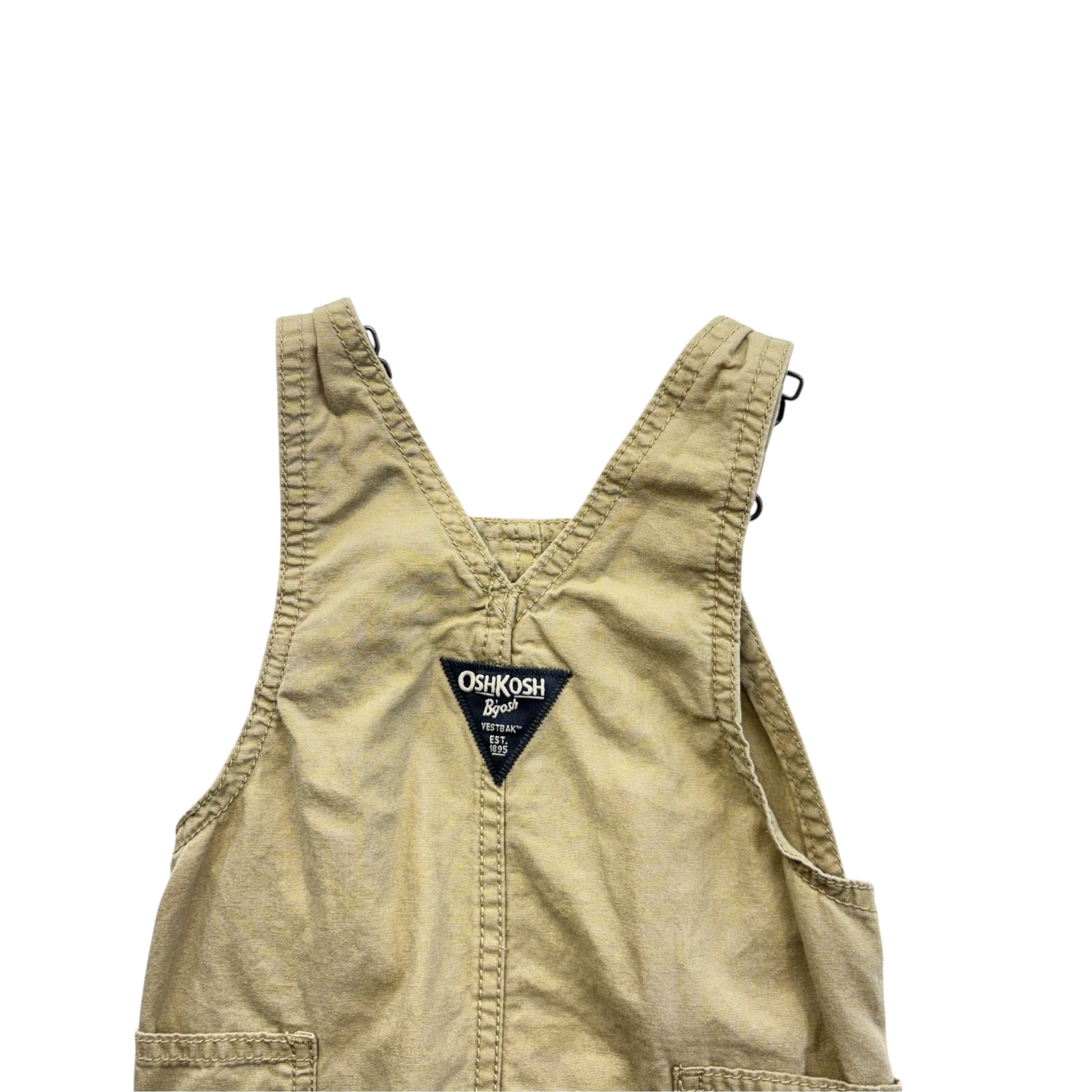 OshKosh Beige Overalls (9m)