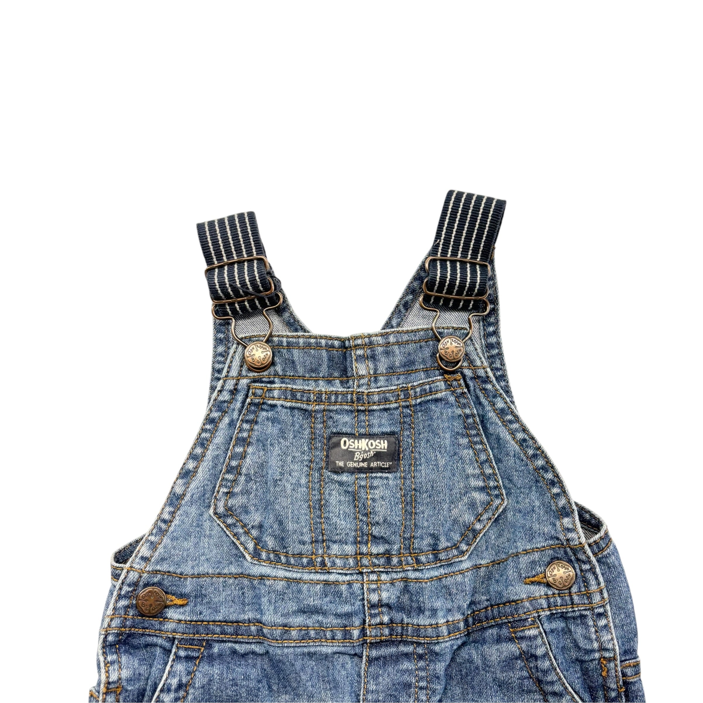 OshKosh Denim Overalls (12m)