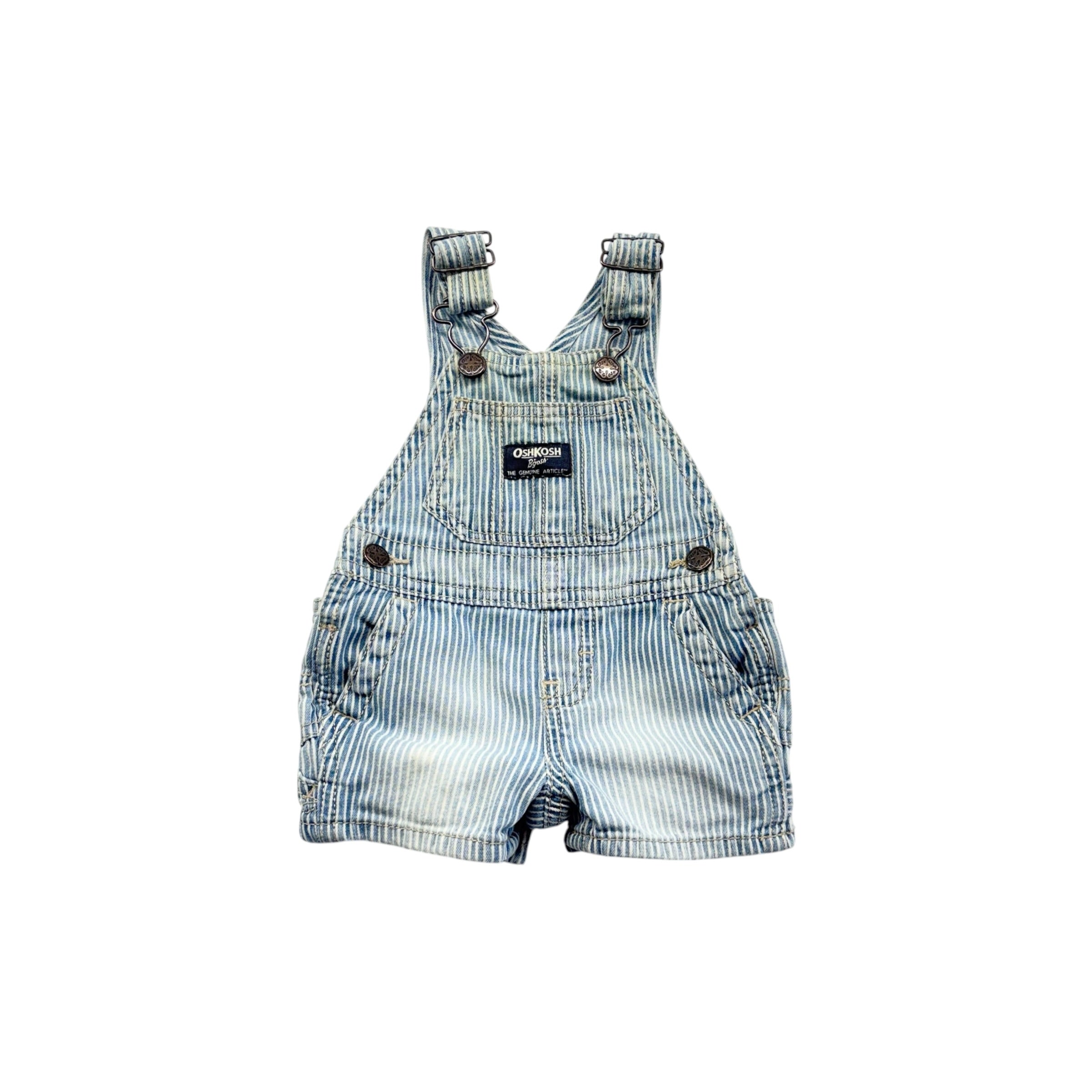 OshKosh Pinstripe Overalls (3m)