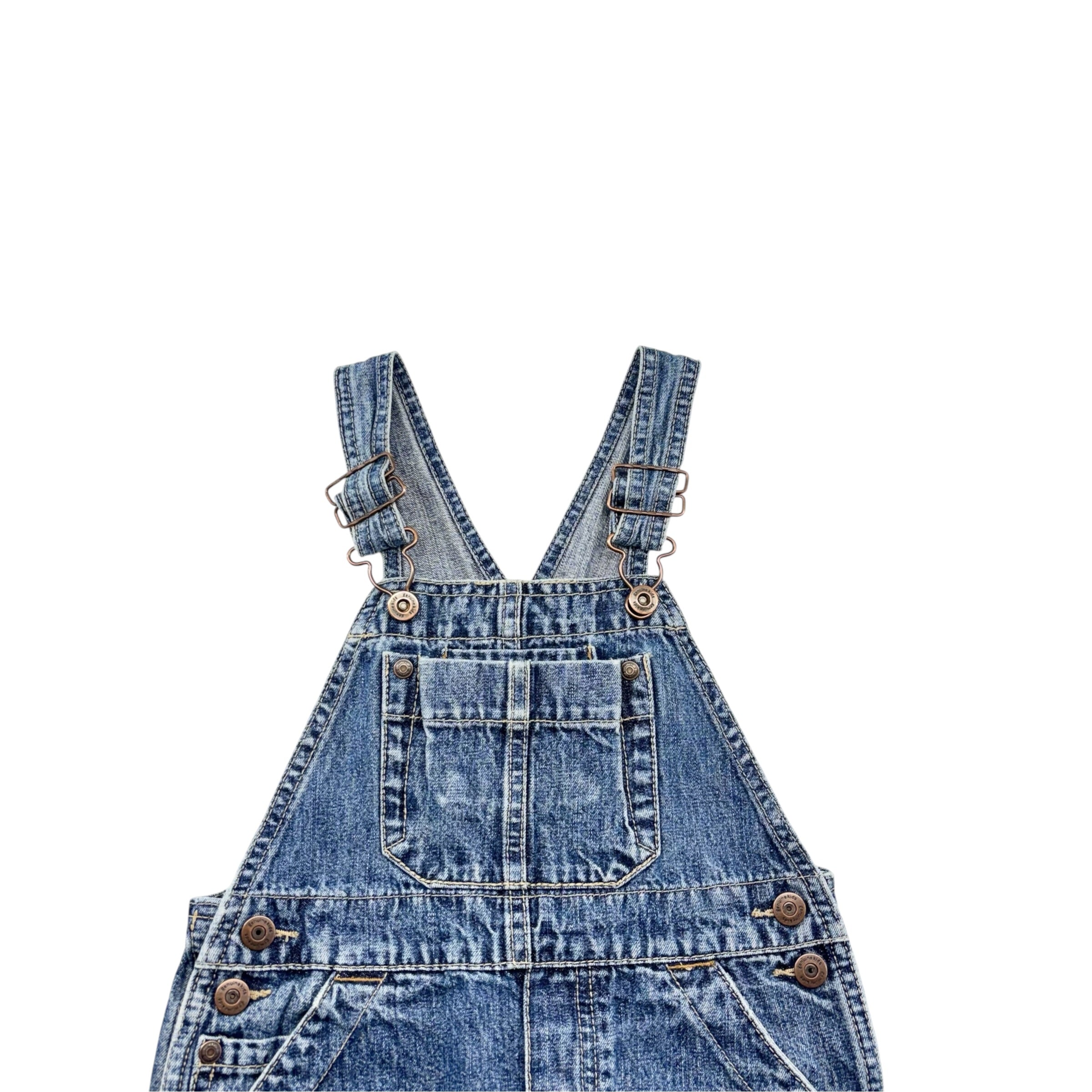 Genuine OshKosh Denim Overalls (3T)