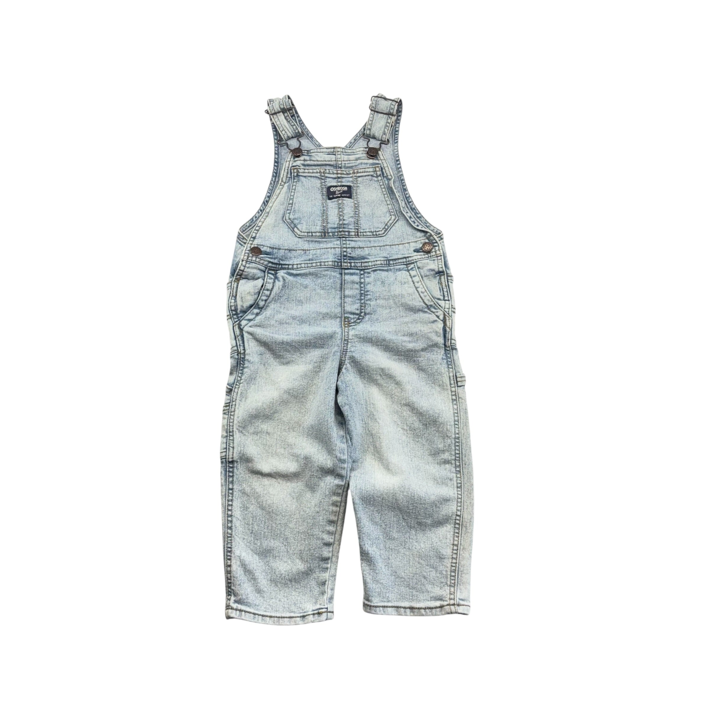 OshKosh Denim Overalls (3T)